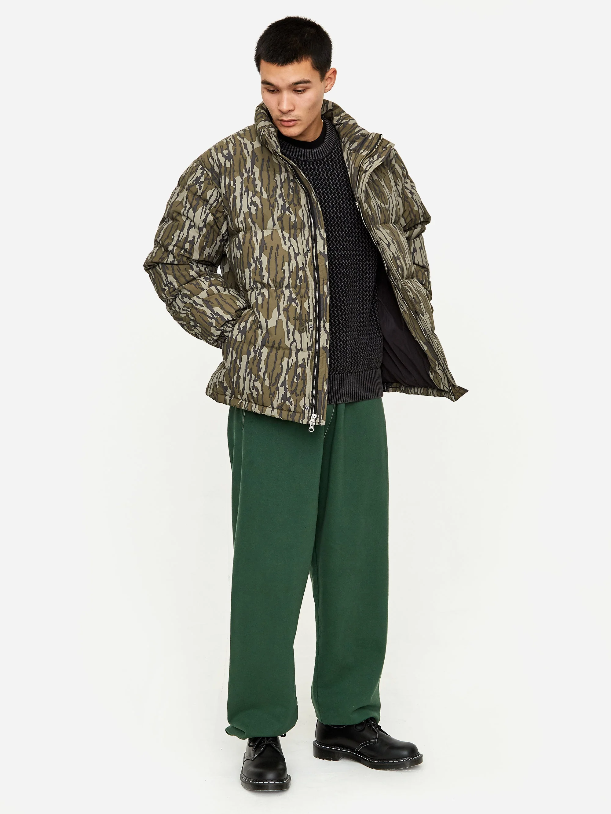 Stussy Mossy Oak Down Puffer Jacket - Camo - Image 9