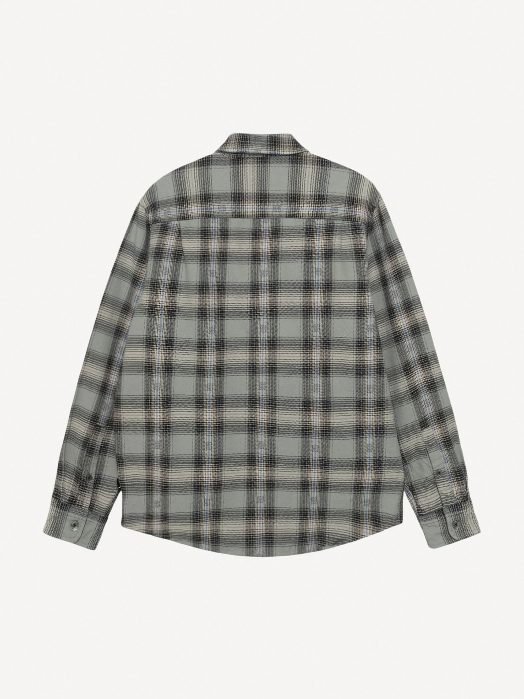 Stussy Motif Plaid Shirt - Grey - Image 3