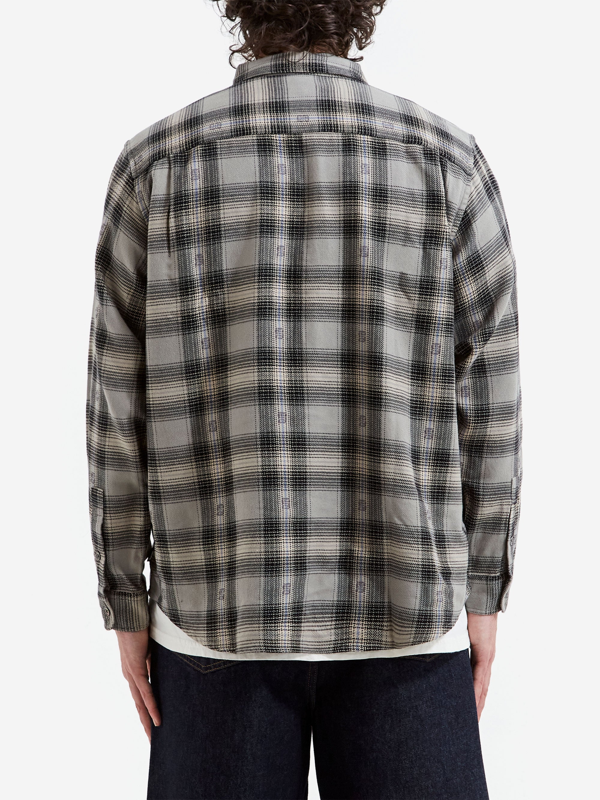 Stussy Motif Plaid Shirt - Grey - Image 6