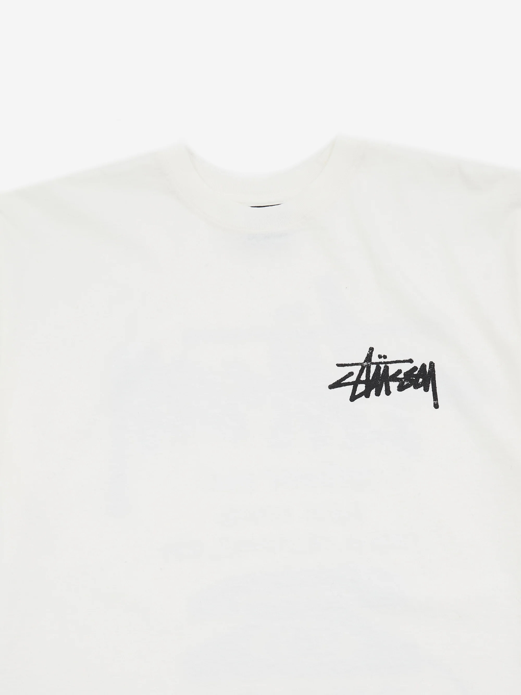 Stussy Old Phone Pig. Dyed T-Shirt - Natural - Image 3