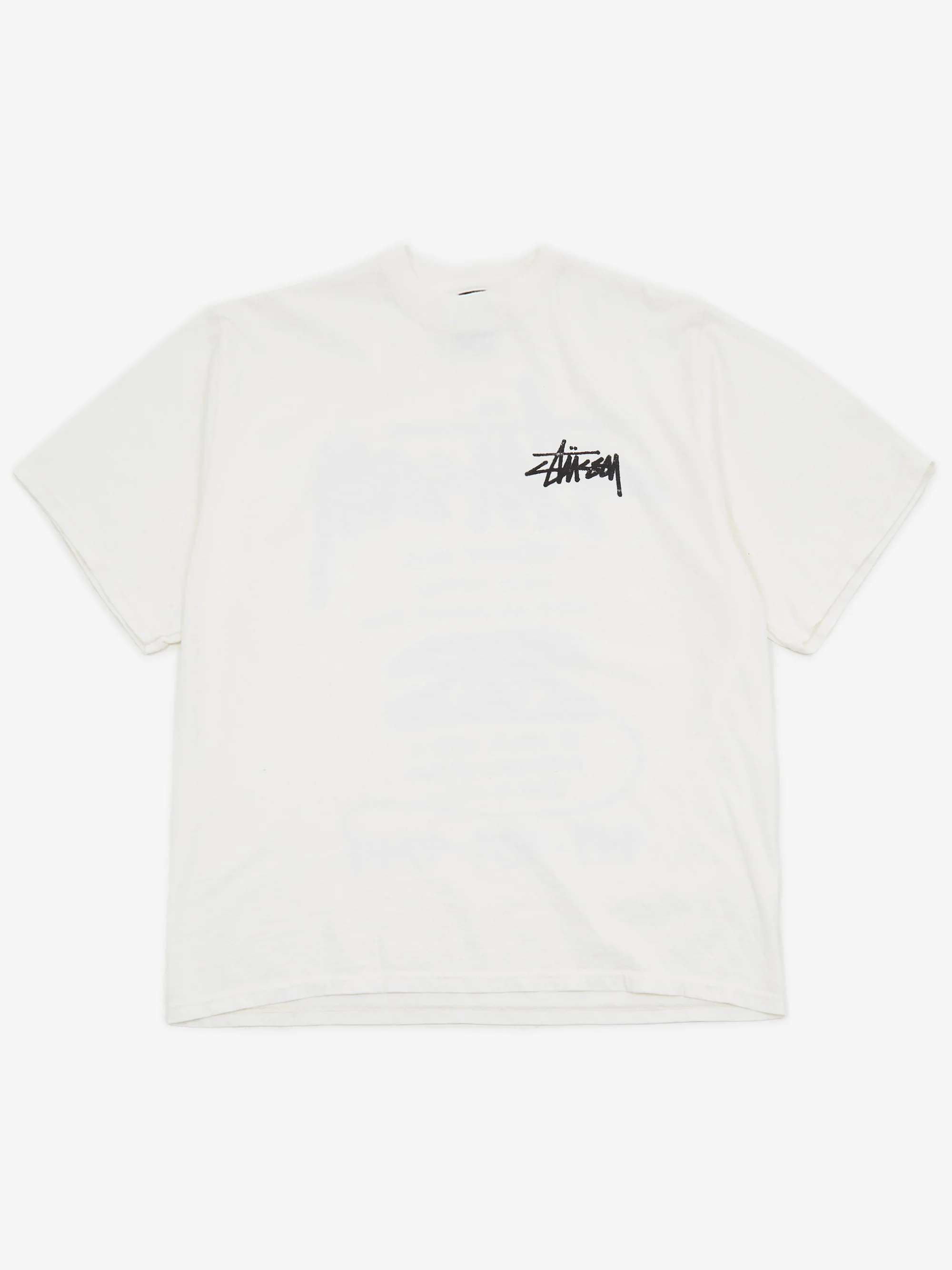 Stussy Old Phone Pigment Dyed Tee W - Natural - Image 5