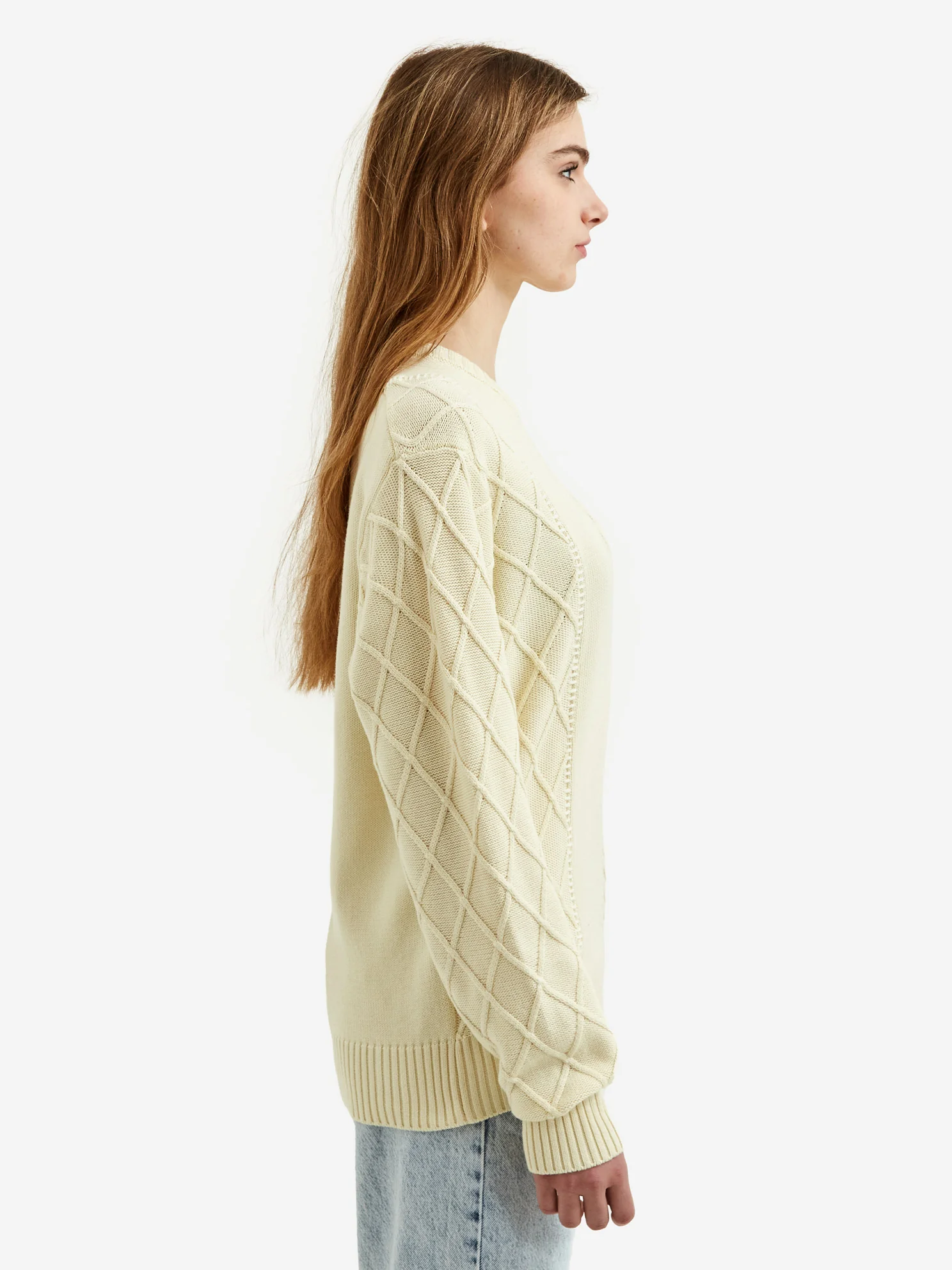 Stussy Patchwork Sweater - Natural - Image 2