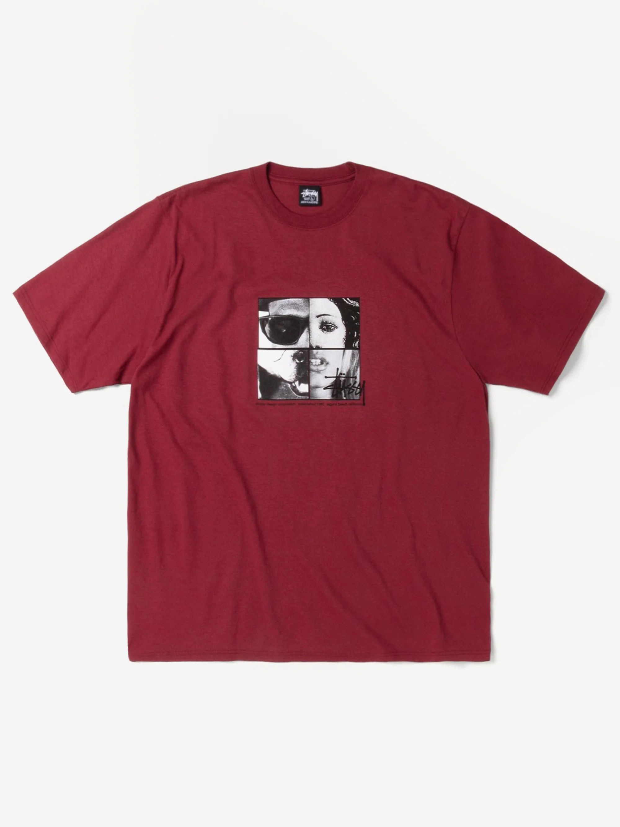 Stussy Personalities T-Shirt - Wine