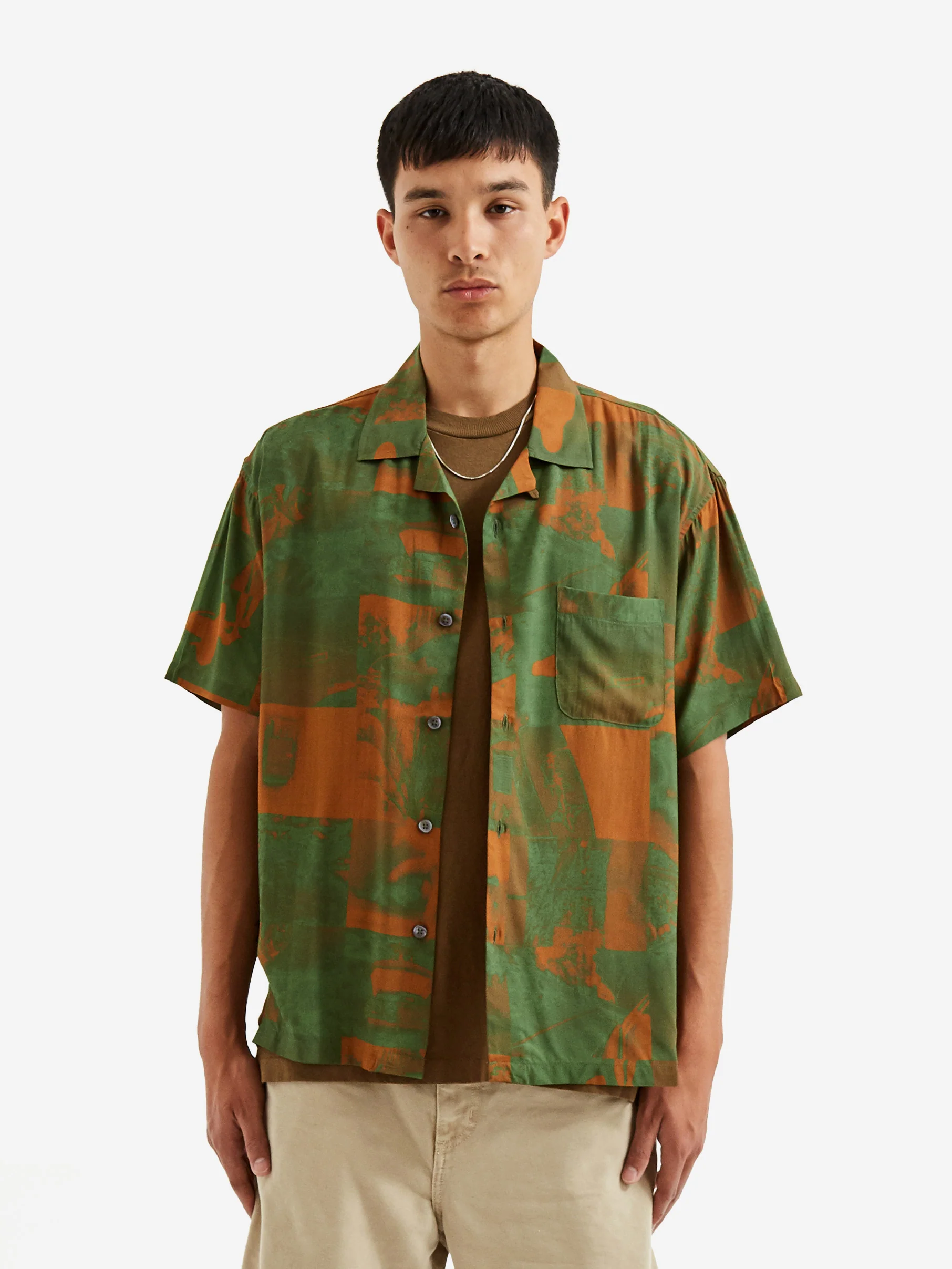 Stussy Photo Film Shirt - Green - Image 5