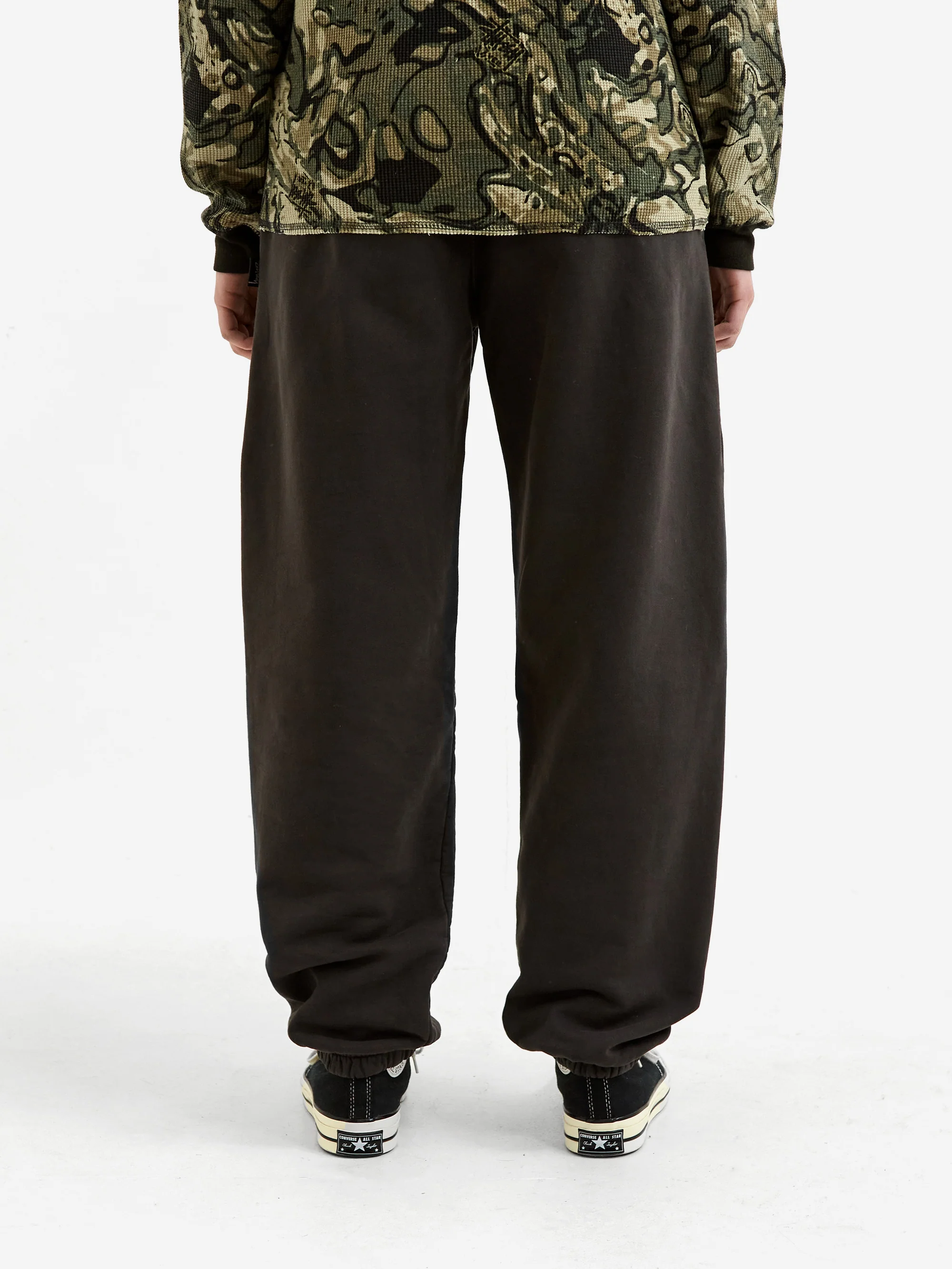 Stussy Pig. Dye Fleece Pant - Black - Image 5