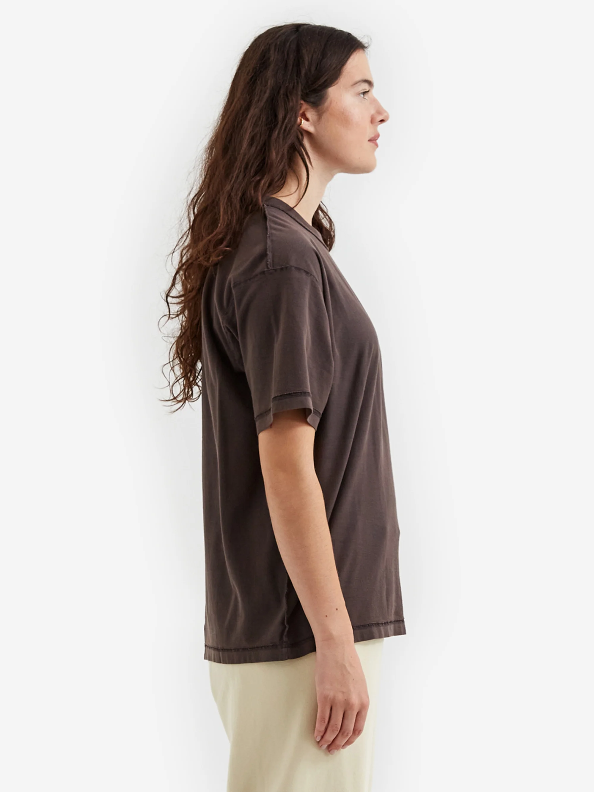 Stussy Pig. Dyed Inside Out Crew - Faded Black - Image 2