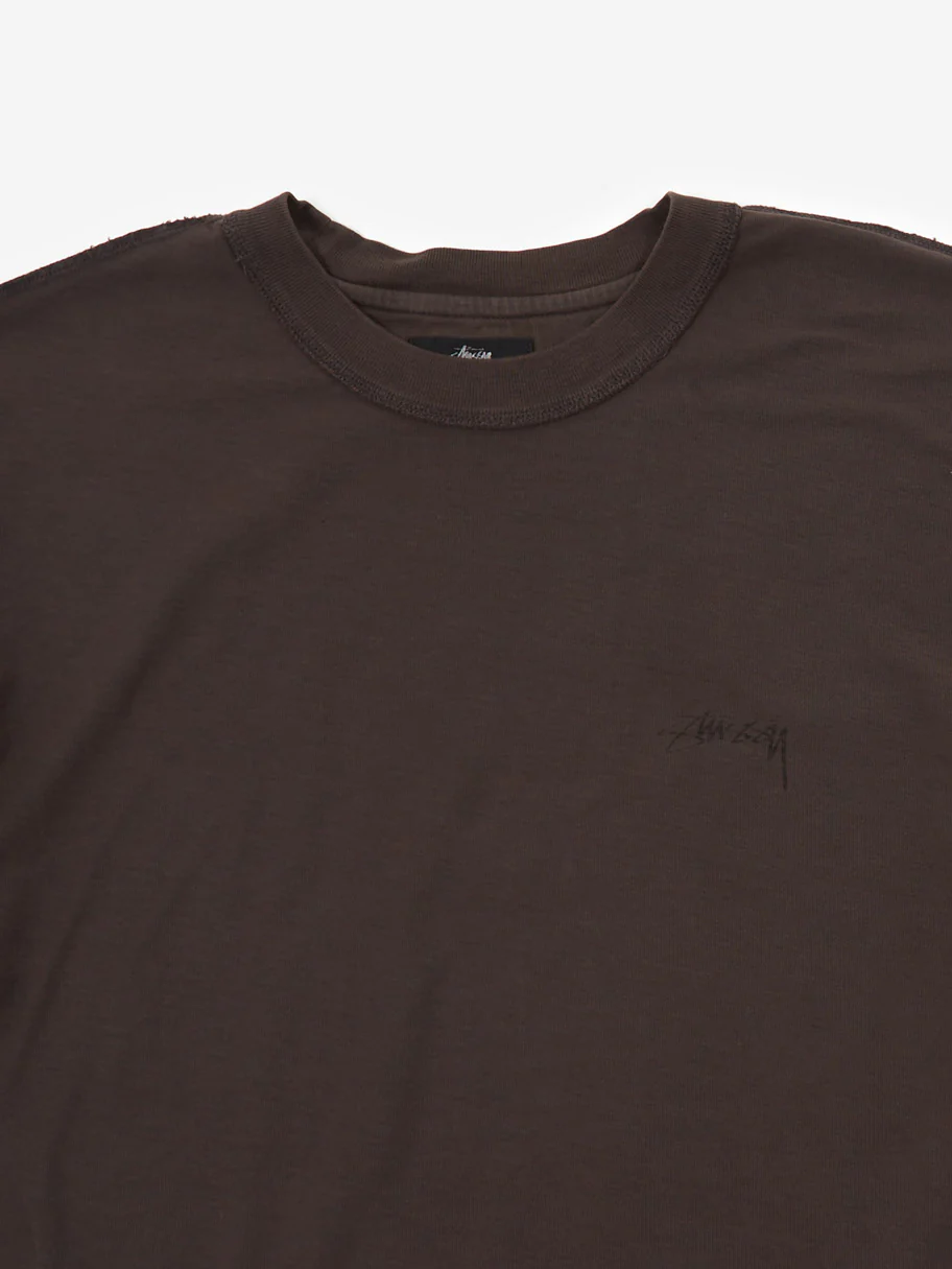 Stussy Pig. Dyed Inside Out Crew - Faded Black - Image 7