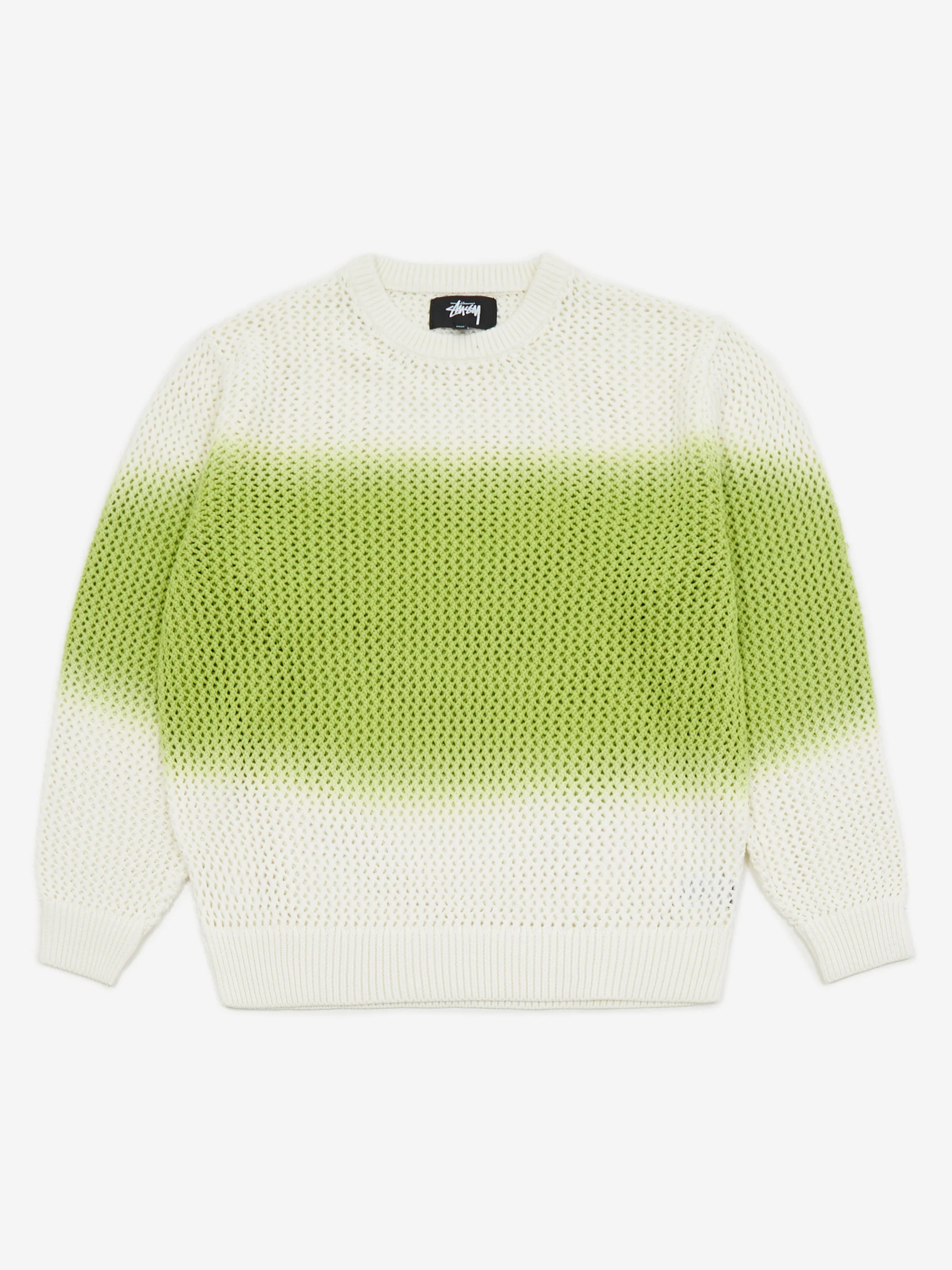 Stussy Pig. Dyed Loose Gauge Sweater - Bright Green
