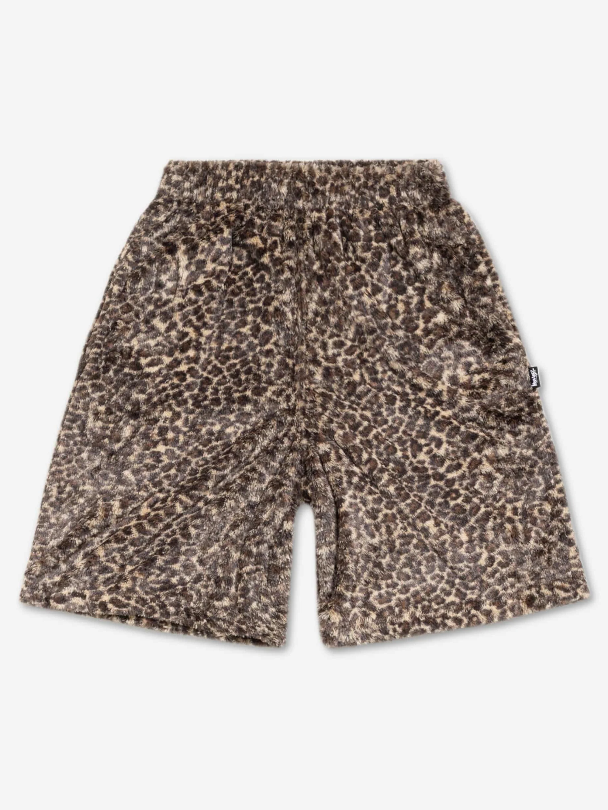 Stussy Pile Leopard Short - Leopard