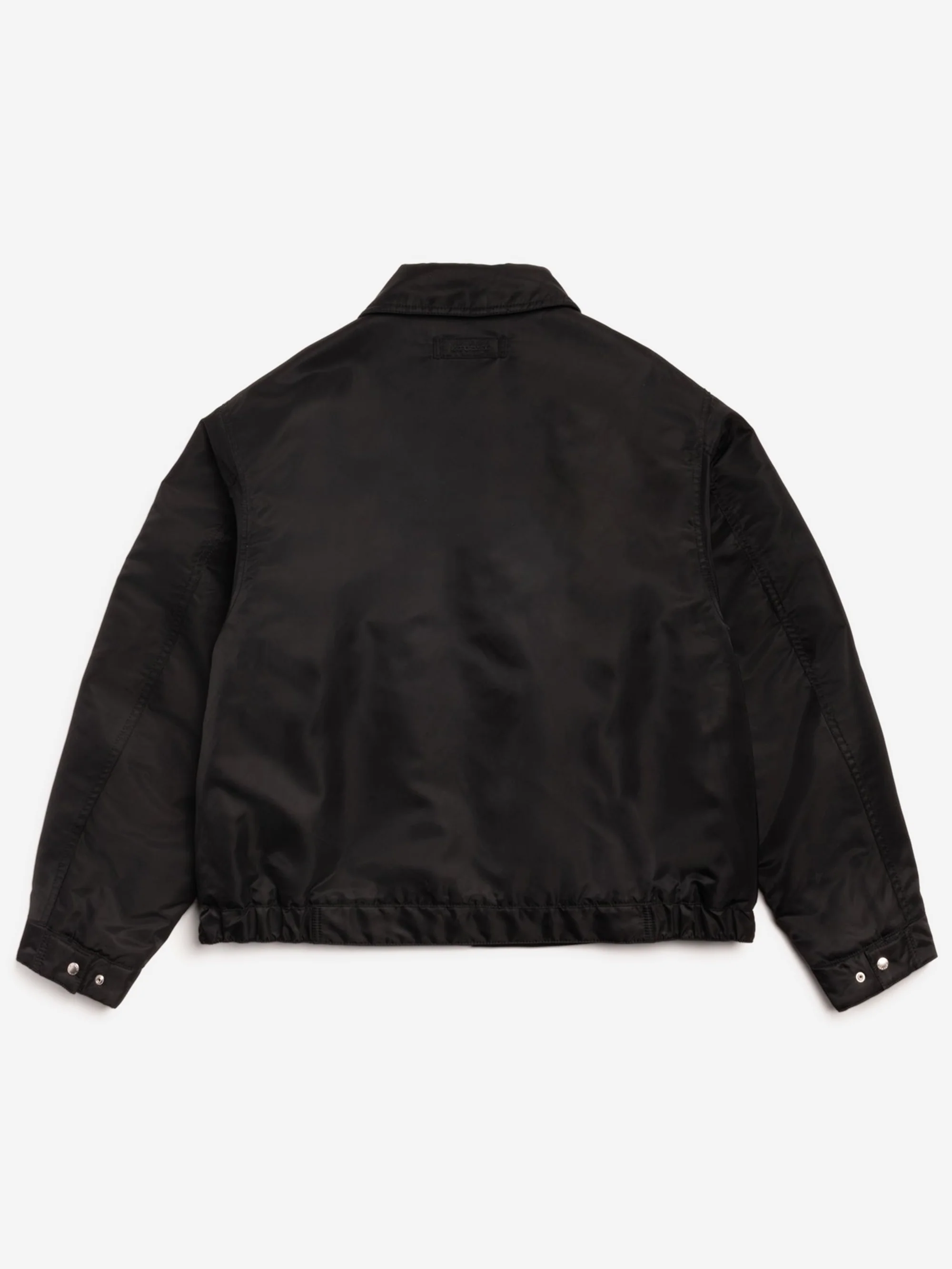Stussy Pile Lined Zip Jacket - Black - Image 2