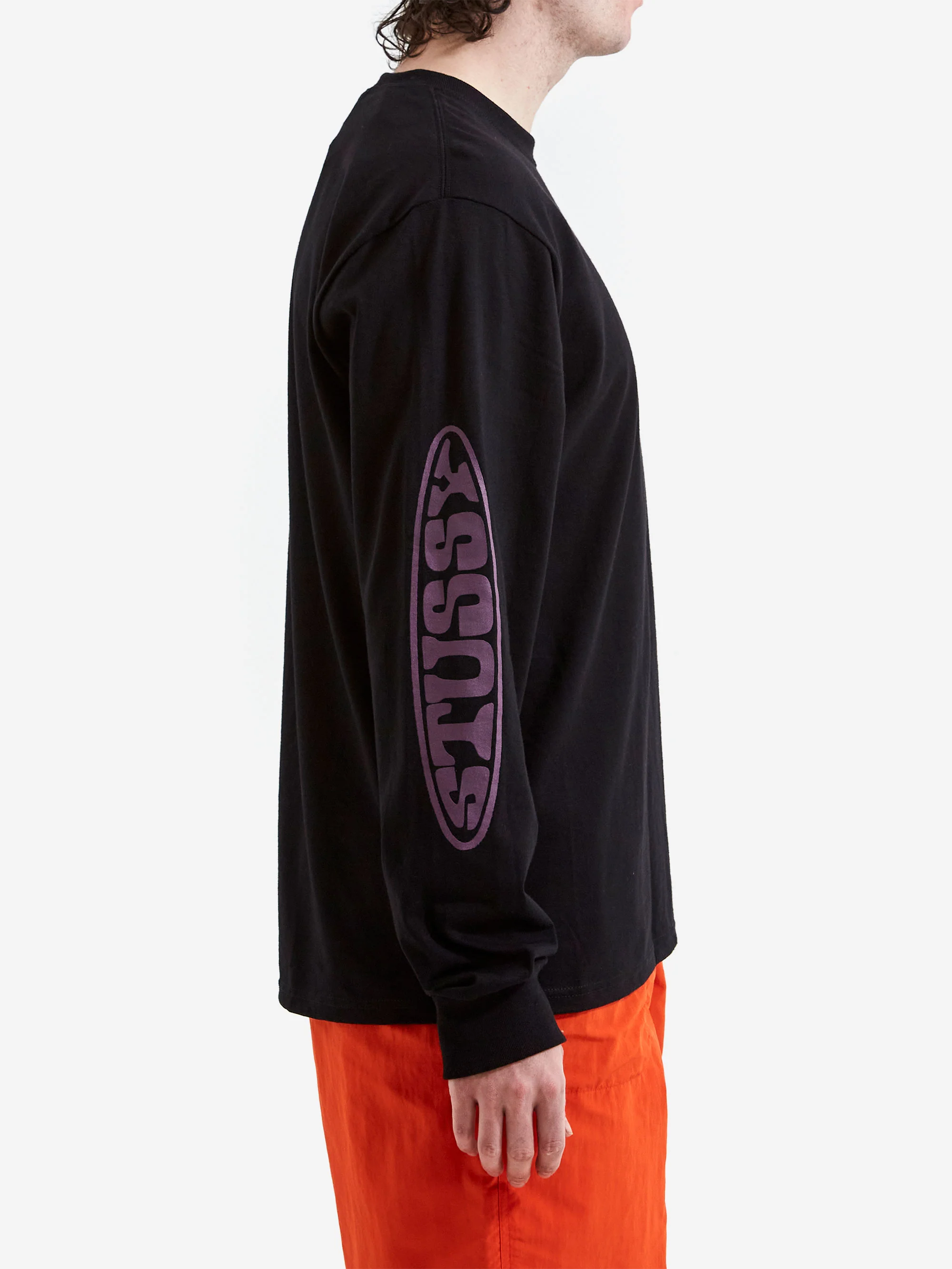 Stussy Pill LS Tee - Black - Image 4