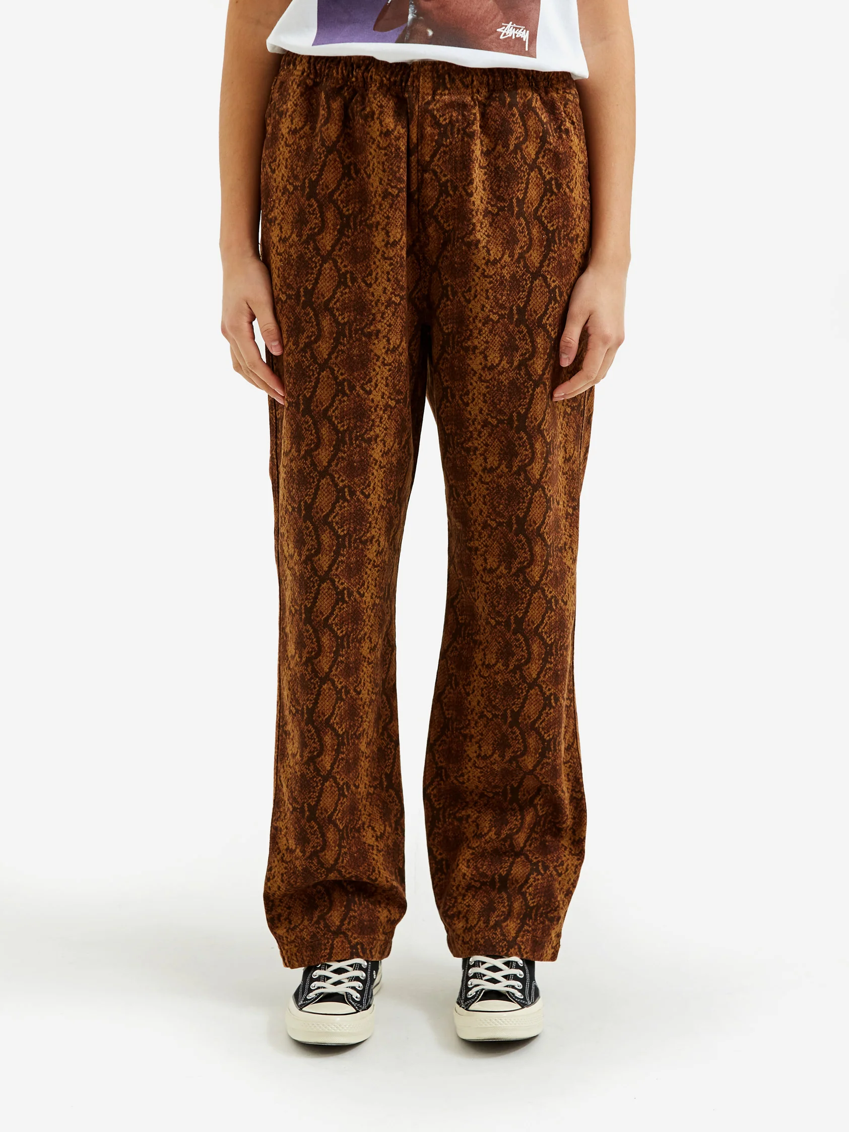 Stussy Python Beach Pant - Brown