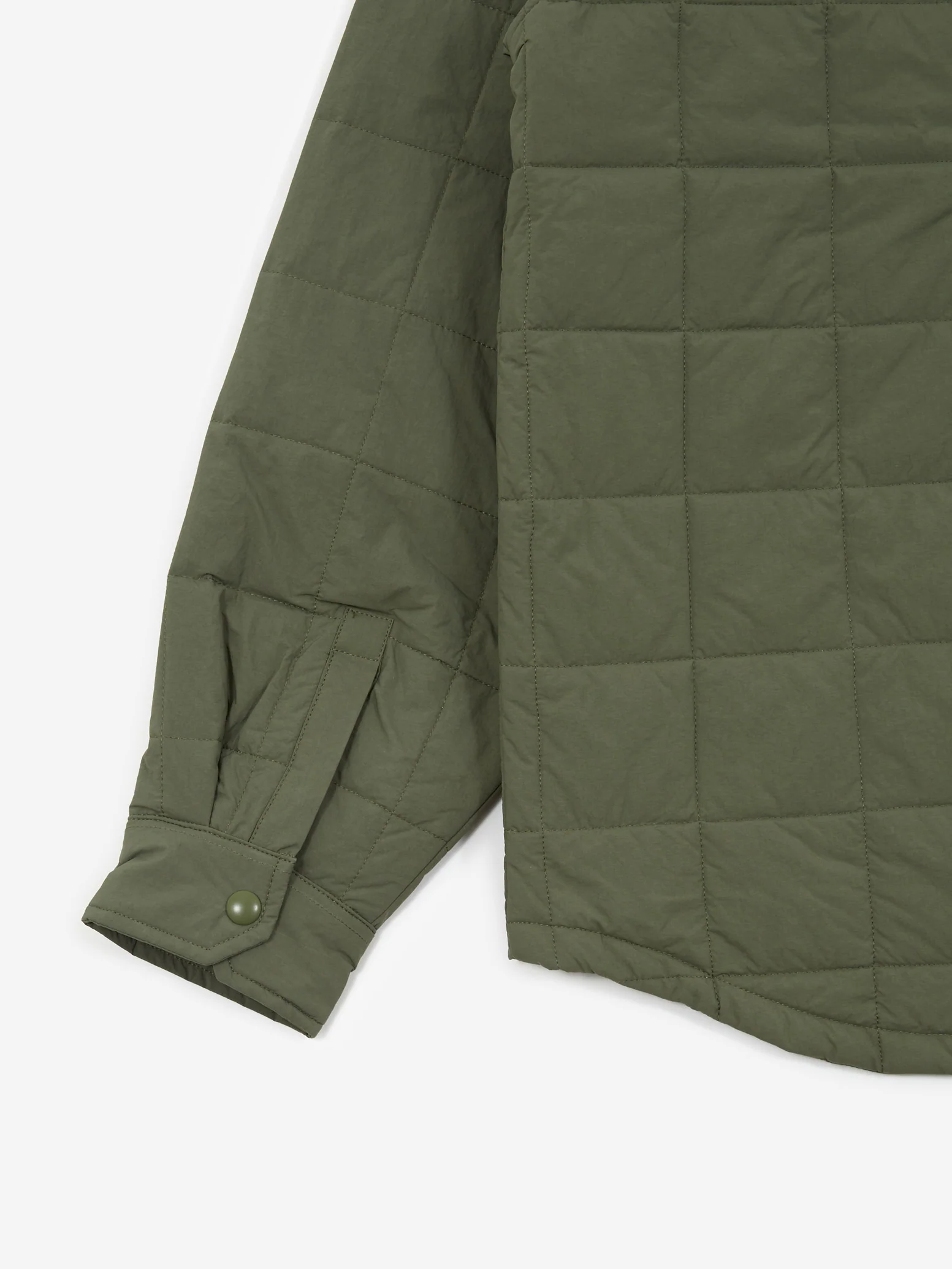 Stussy Quilted Fatigue Shirt - Green - Image 4