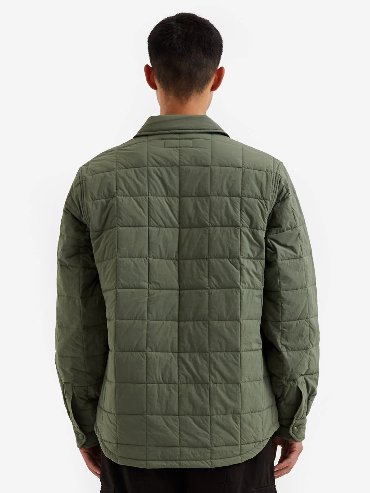 Stussy Quilted Fatigue Shirt - Green - Image 9