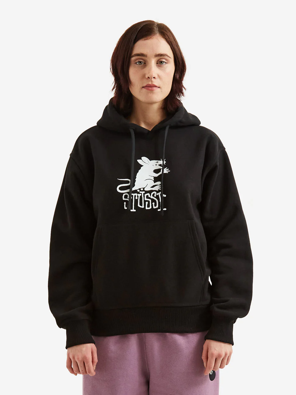 Stussy Rat Hood - Black
