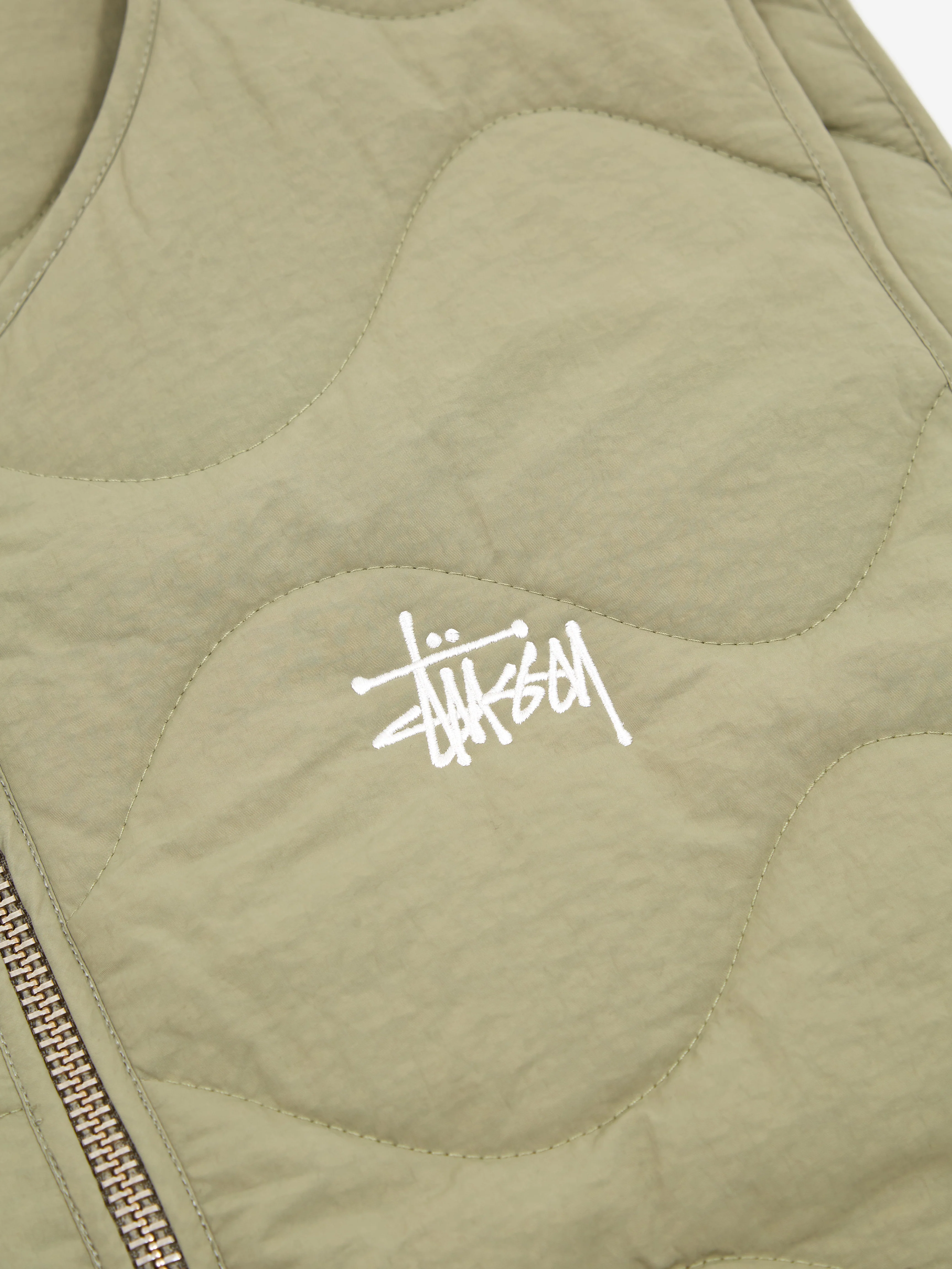 Stussy Recycled Nylon Liner Vest W - Coyote - Image 7