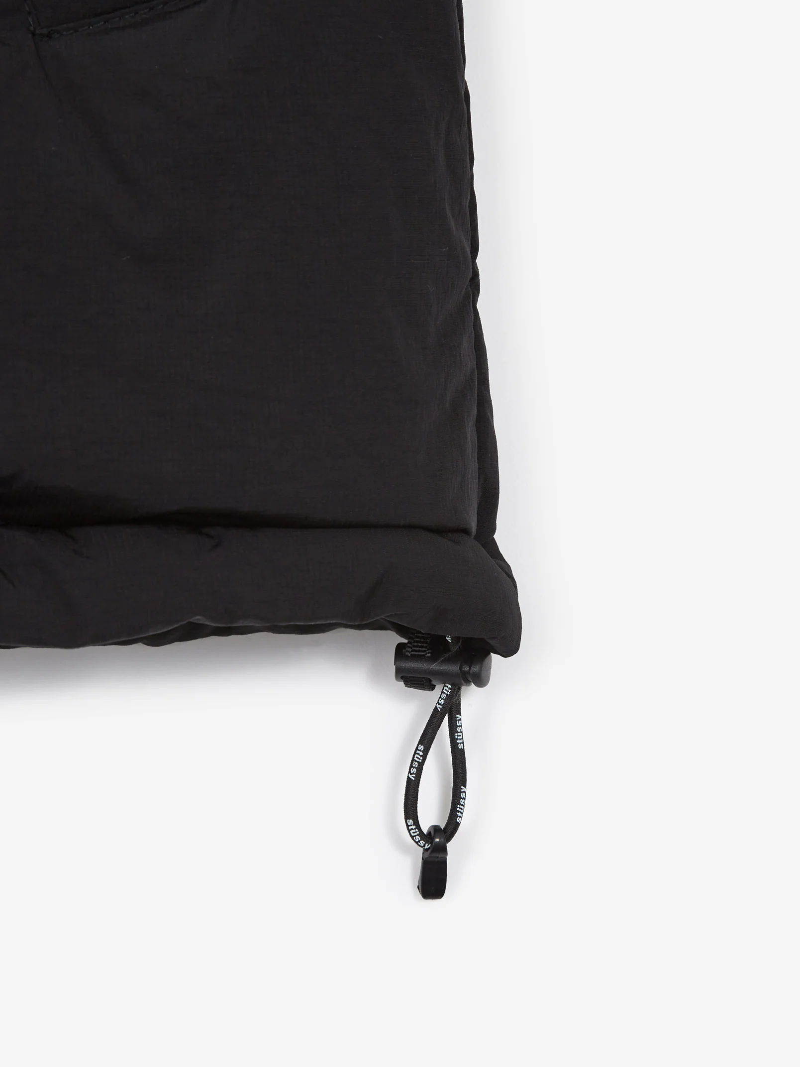 Stussy Ripstop Down Puffer Jacket - Black - Image 4