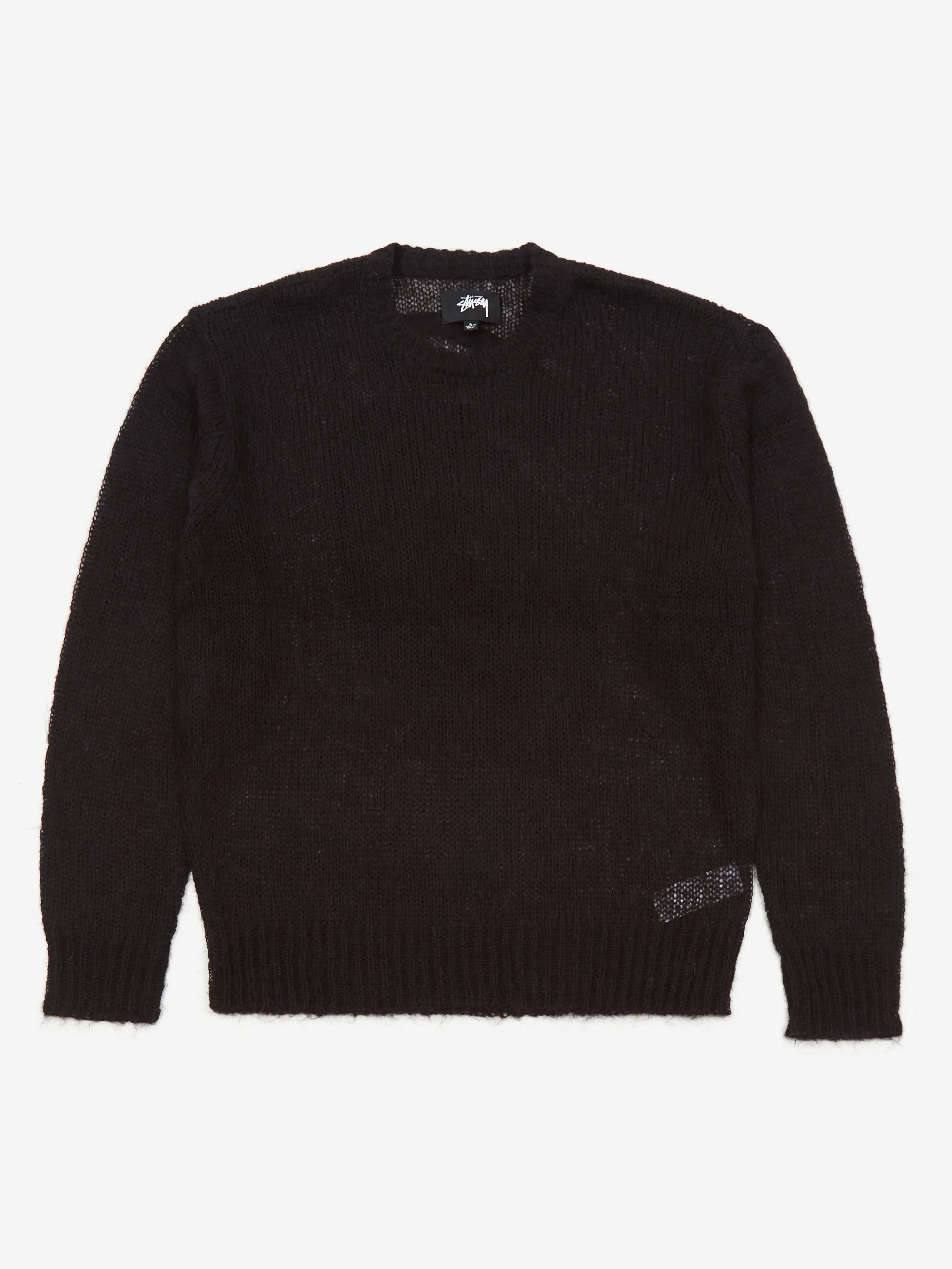 Stussy S Loose Knit Sweater - Black