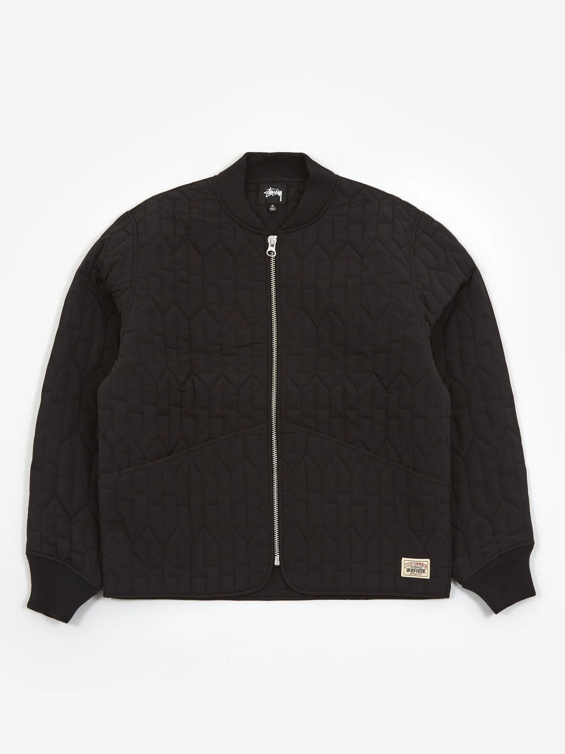 Stussy S Quilted Liner Jacket - Black