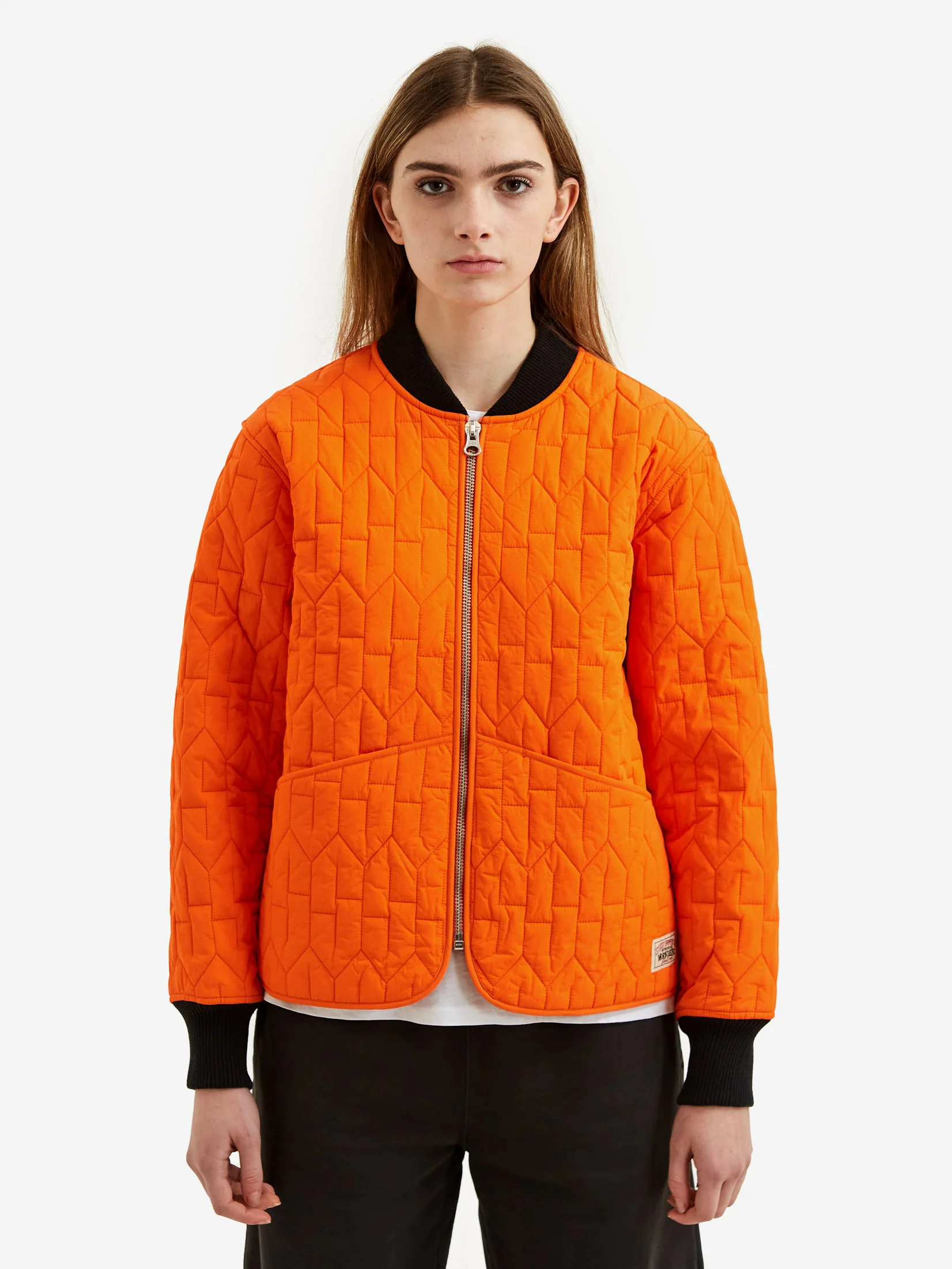 Stussy S Quilted Liner Jacket W - Orange