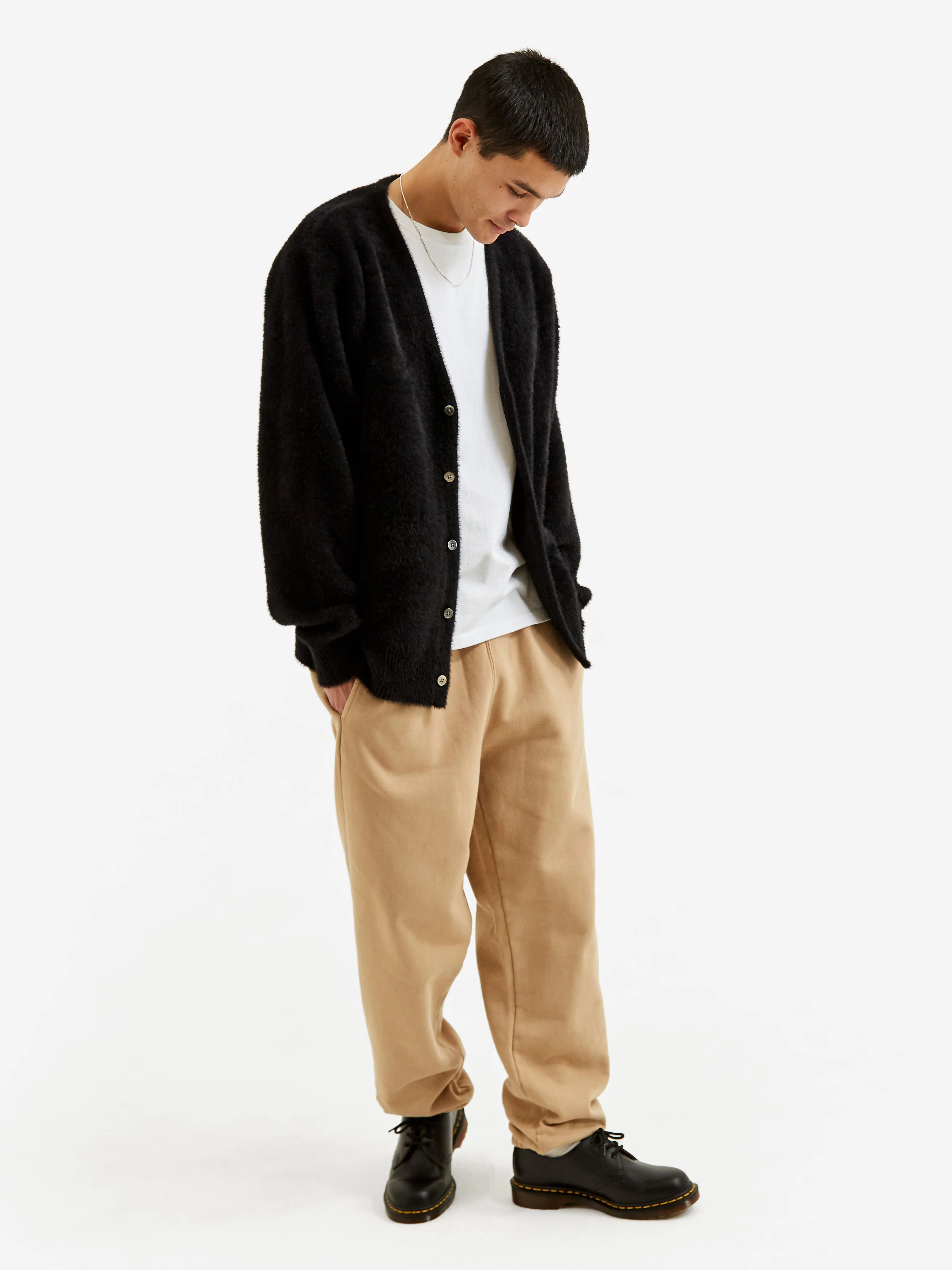 Stussy Shaggy Cardigan - Black - Image 8