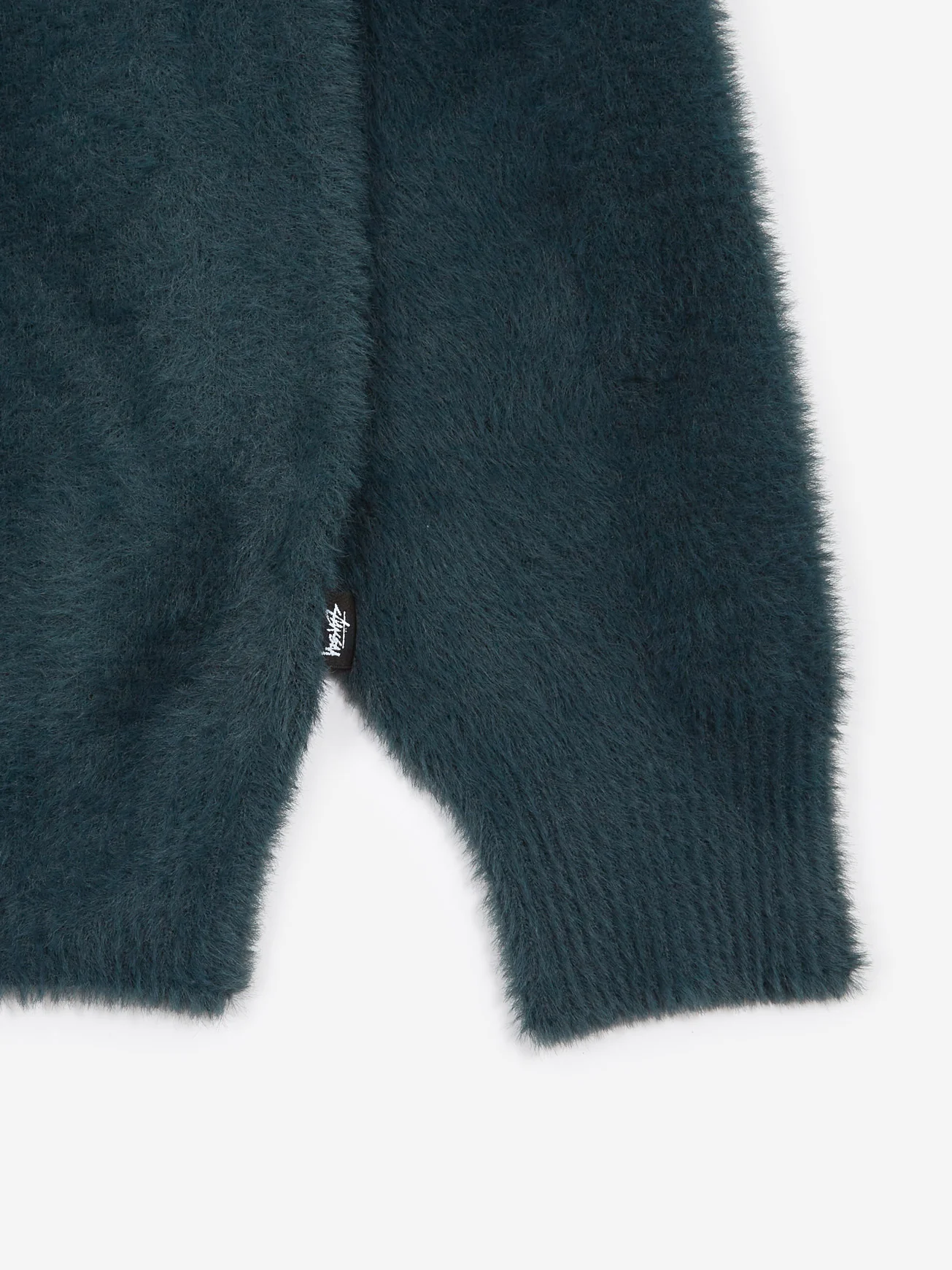 Stussy Shaggy Cardigan - Dark Green - Image 4
