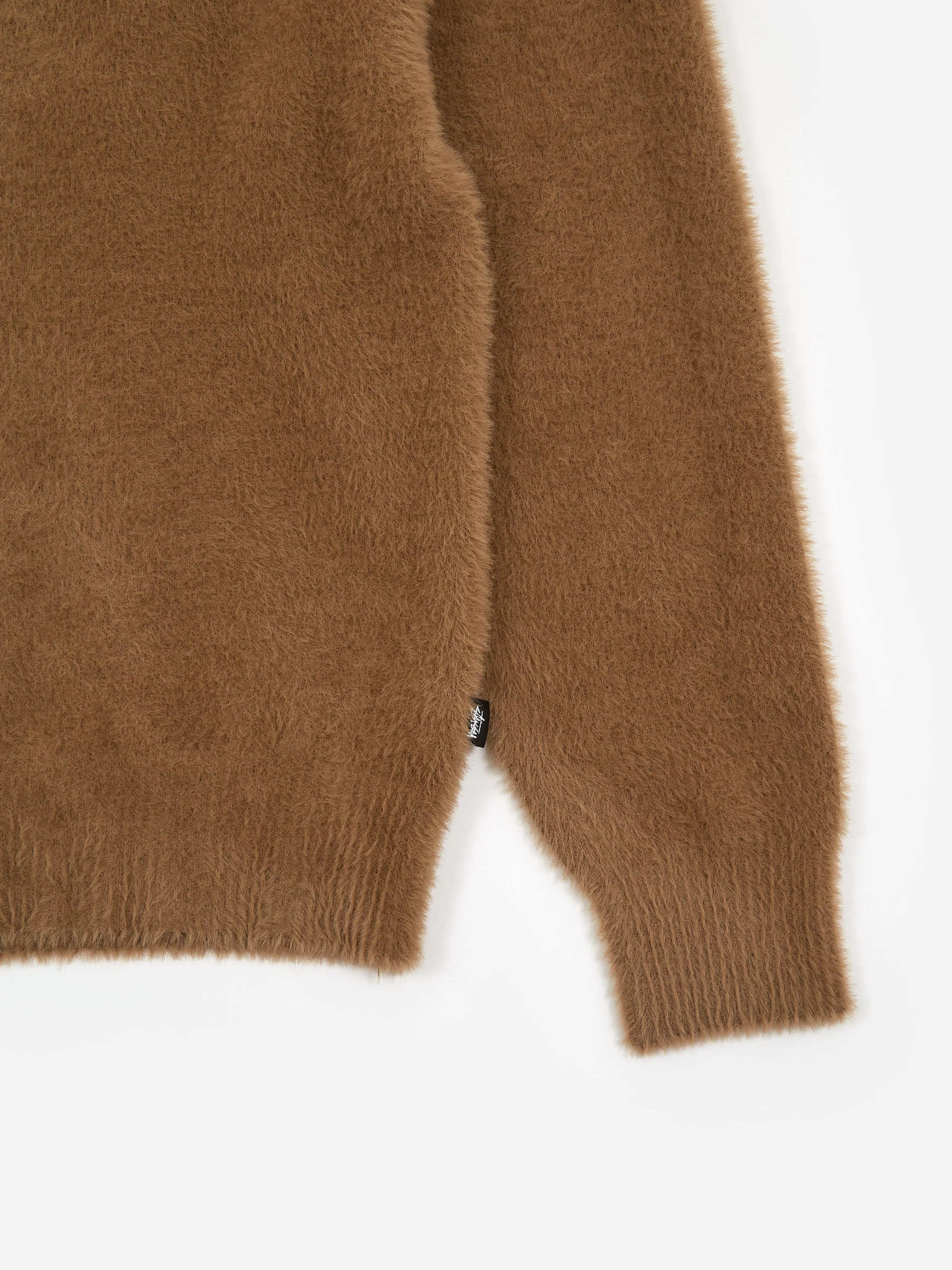 Stussy Shaggy Cardigan - Taupe - Image 5