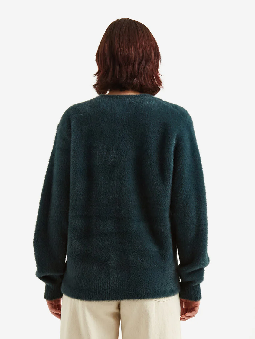 Stussy Shaggy Cardigan W - Dark Green - Image 6