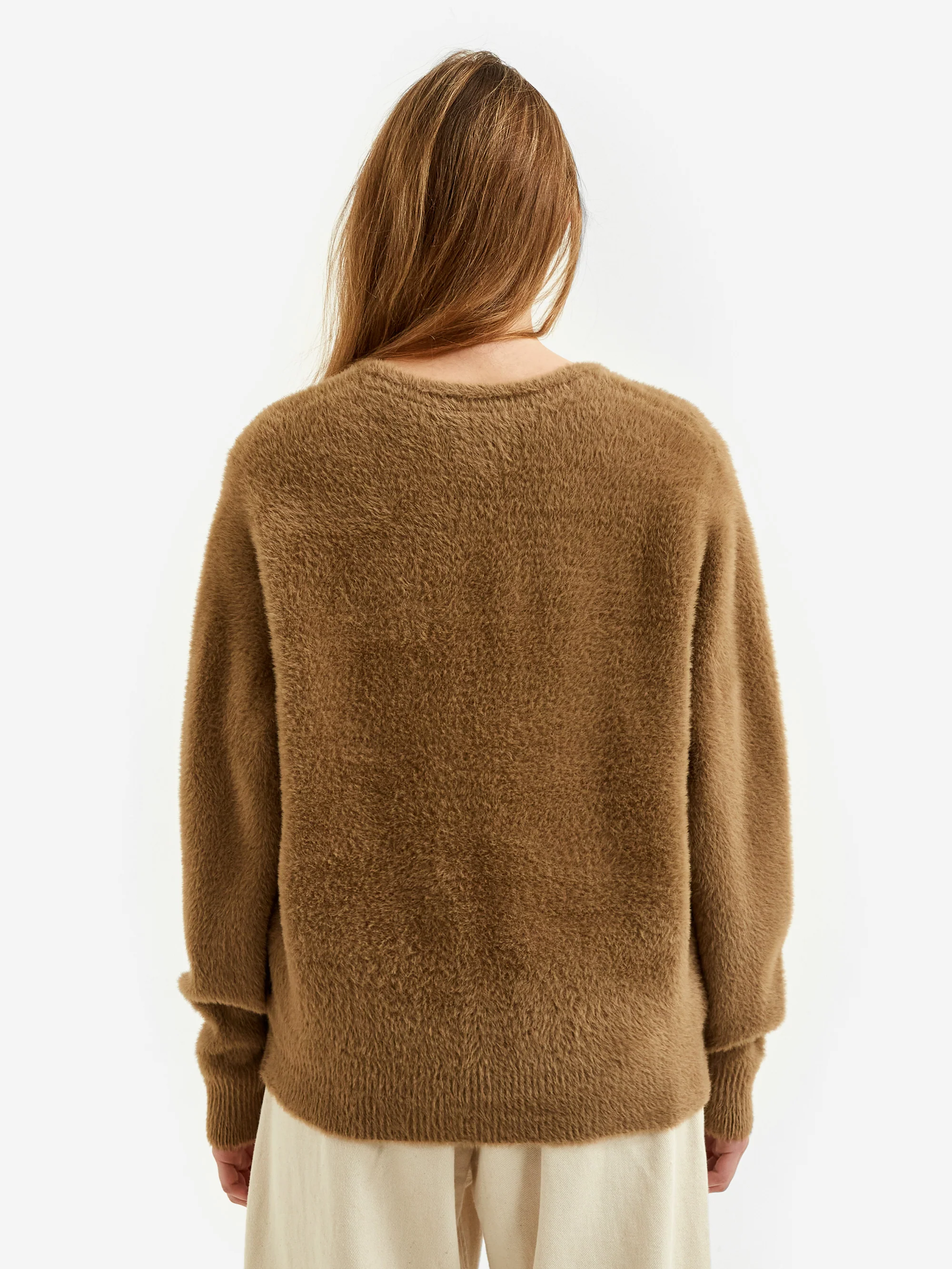 Stussy Shaggy Cardigan W - Taupe - Image 5