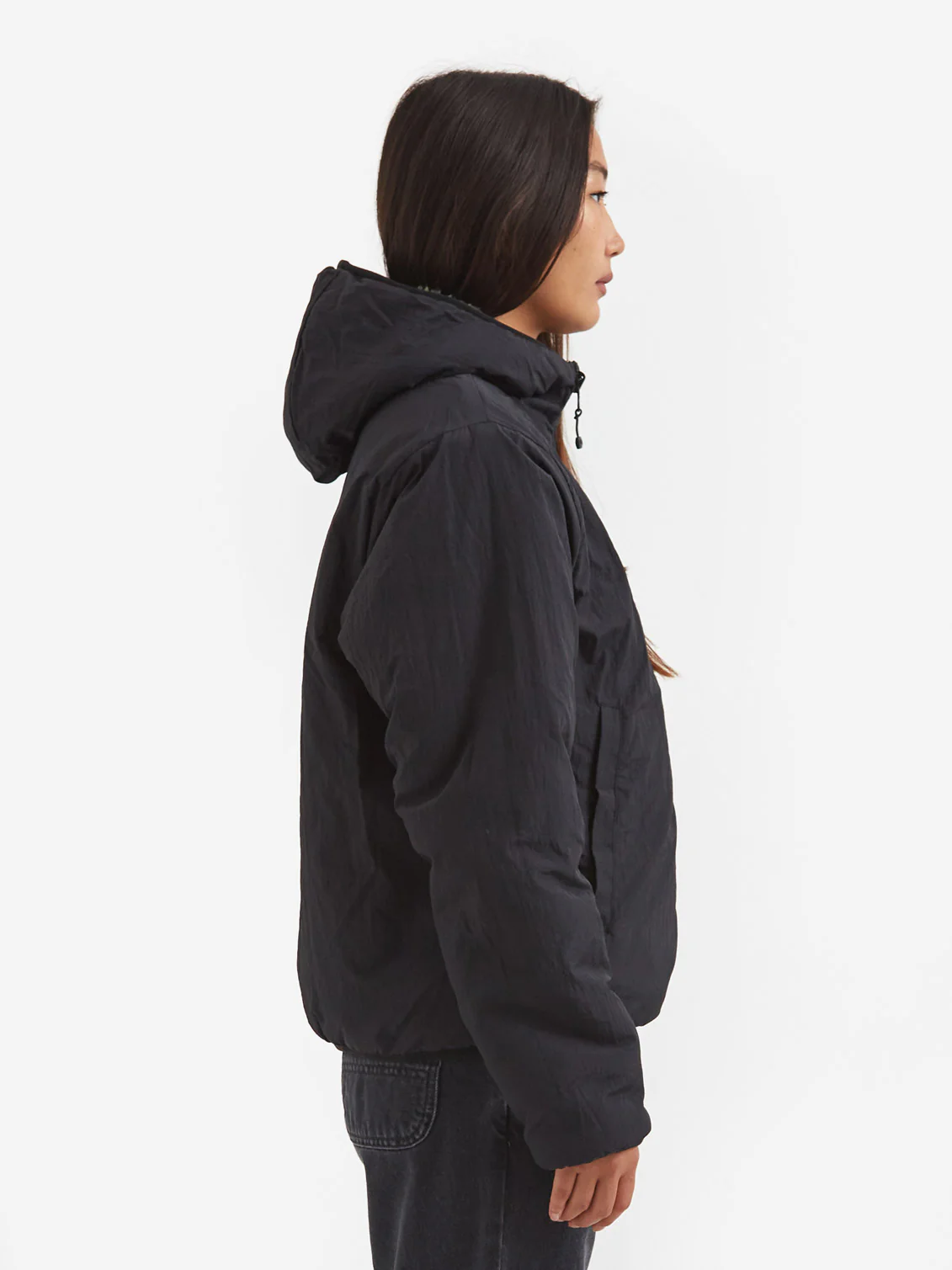 Stussy Sherpa Jacket W - Olive - Image 6
