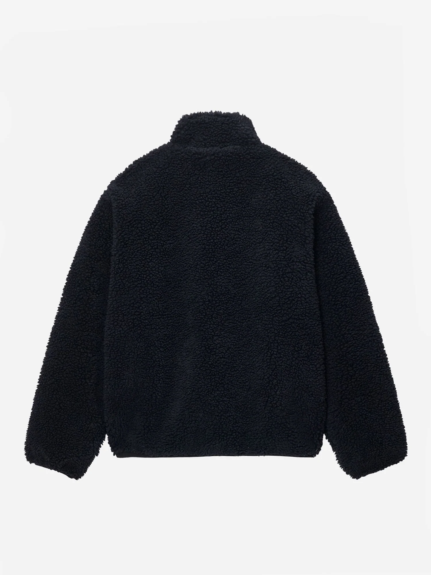 Stussy Sherpa Reversible Jacket - Black - Image 3