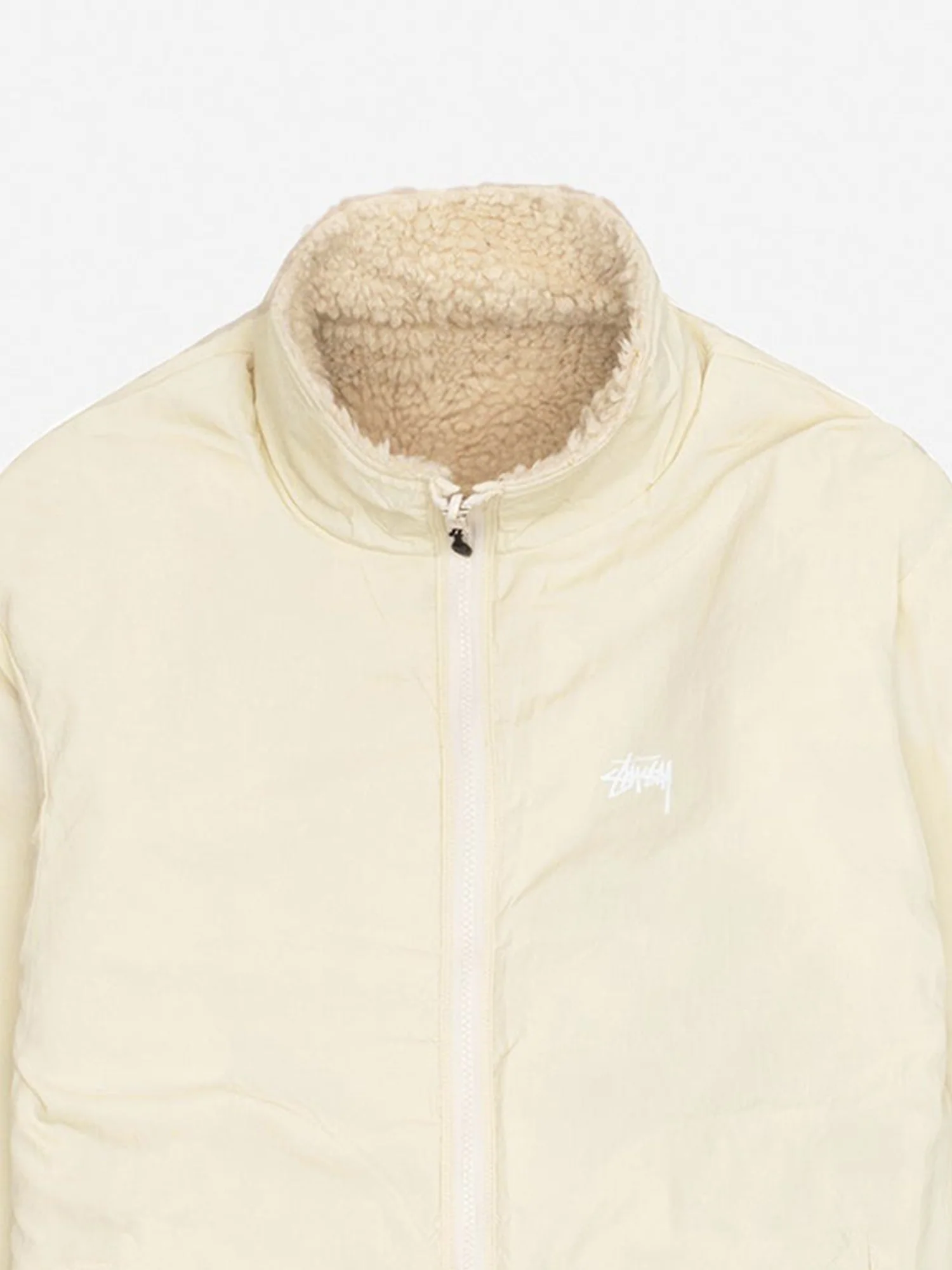 Stussy Sherpa Reversible Jacket W - Natural - Image 8
