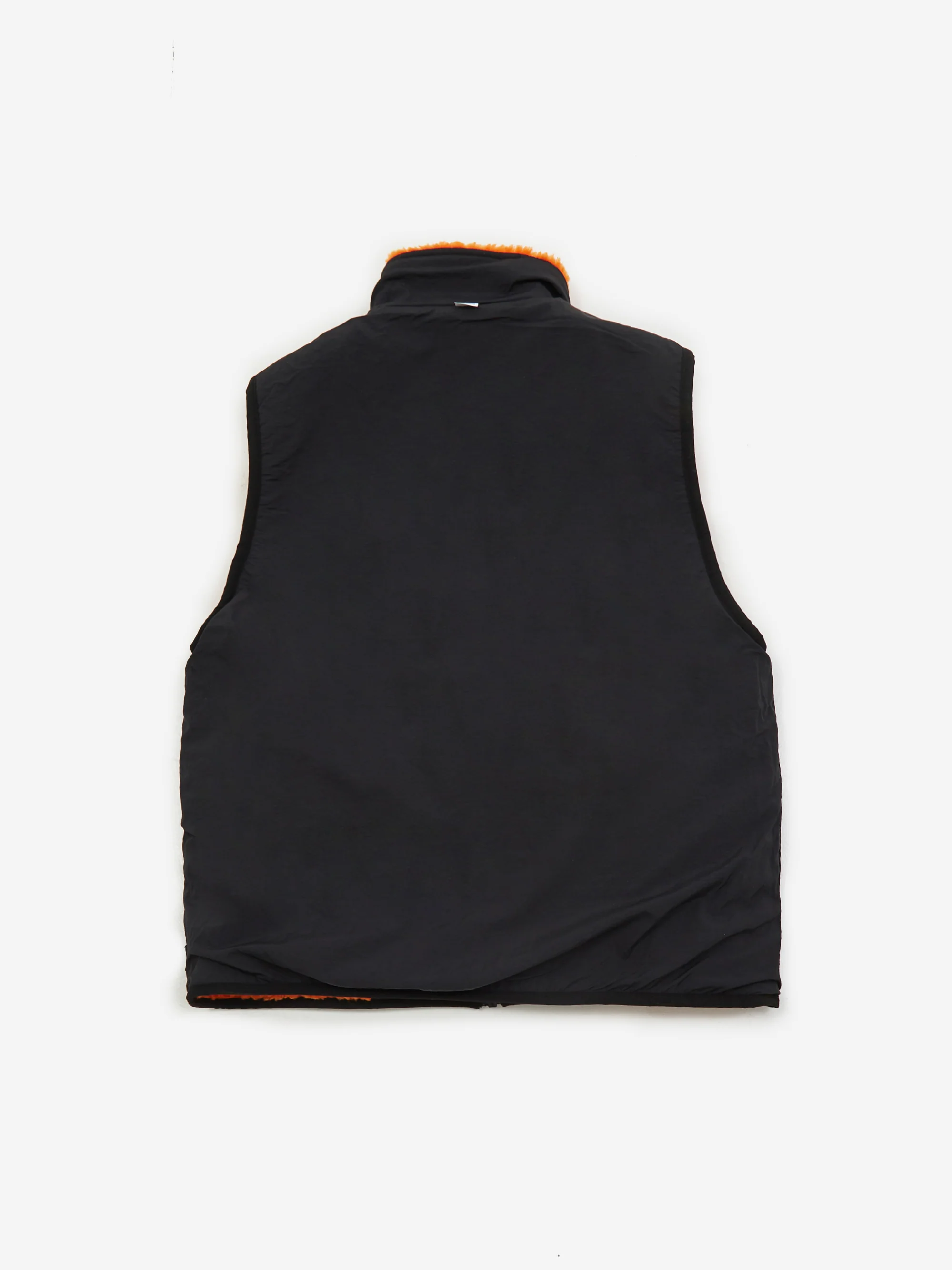 Stussy Sherpa Reversible Vest - Tangerine - Image 7