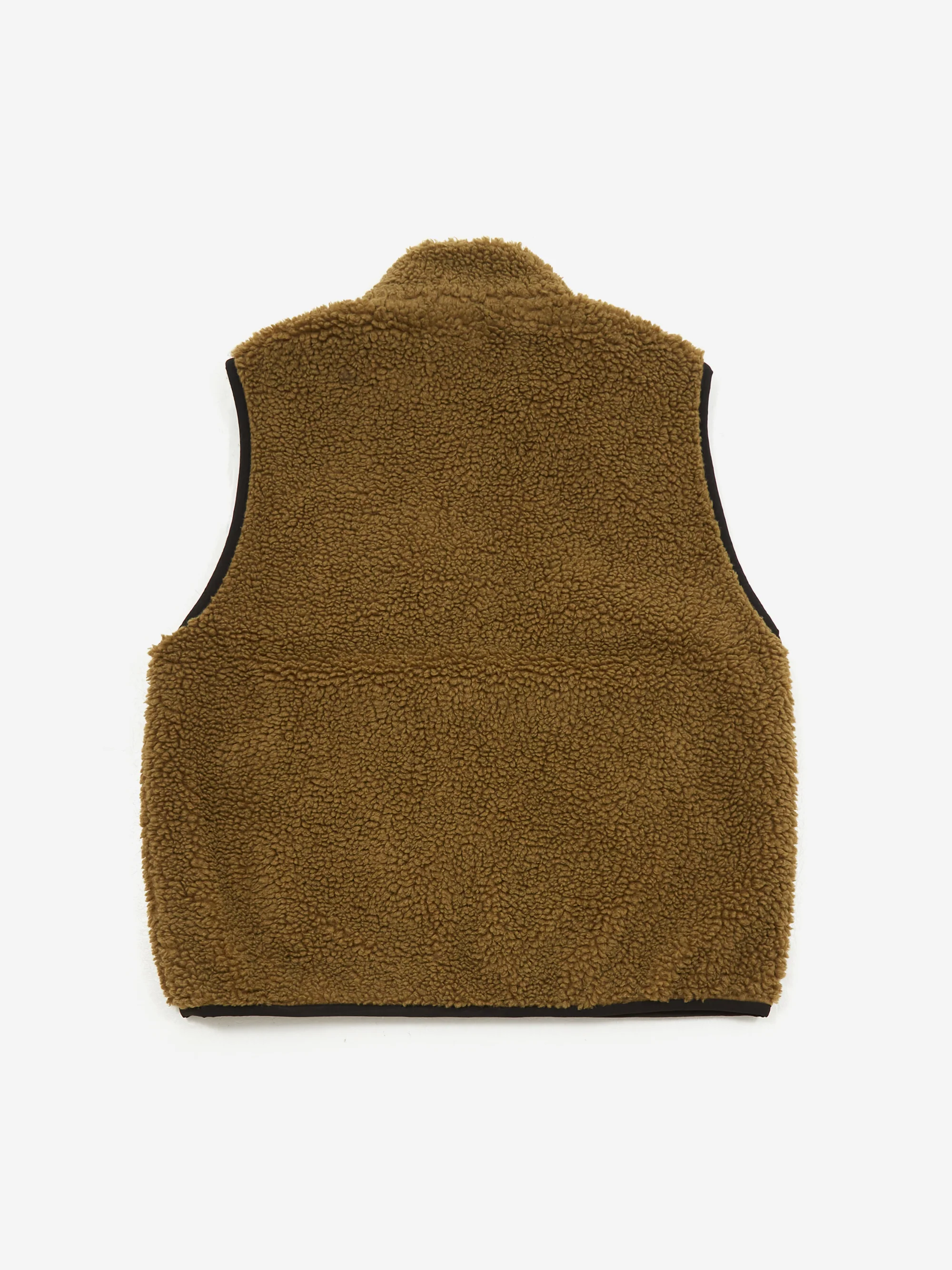 Stussy Sherpa Reversible Vest W - Olive - Image 9