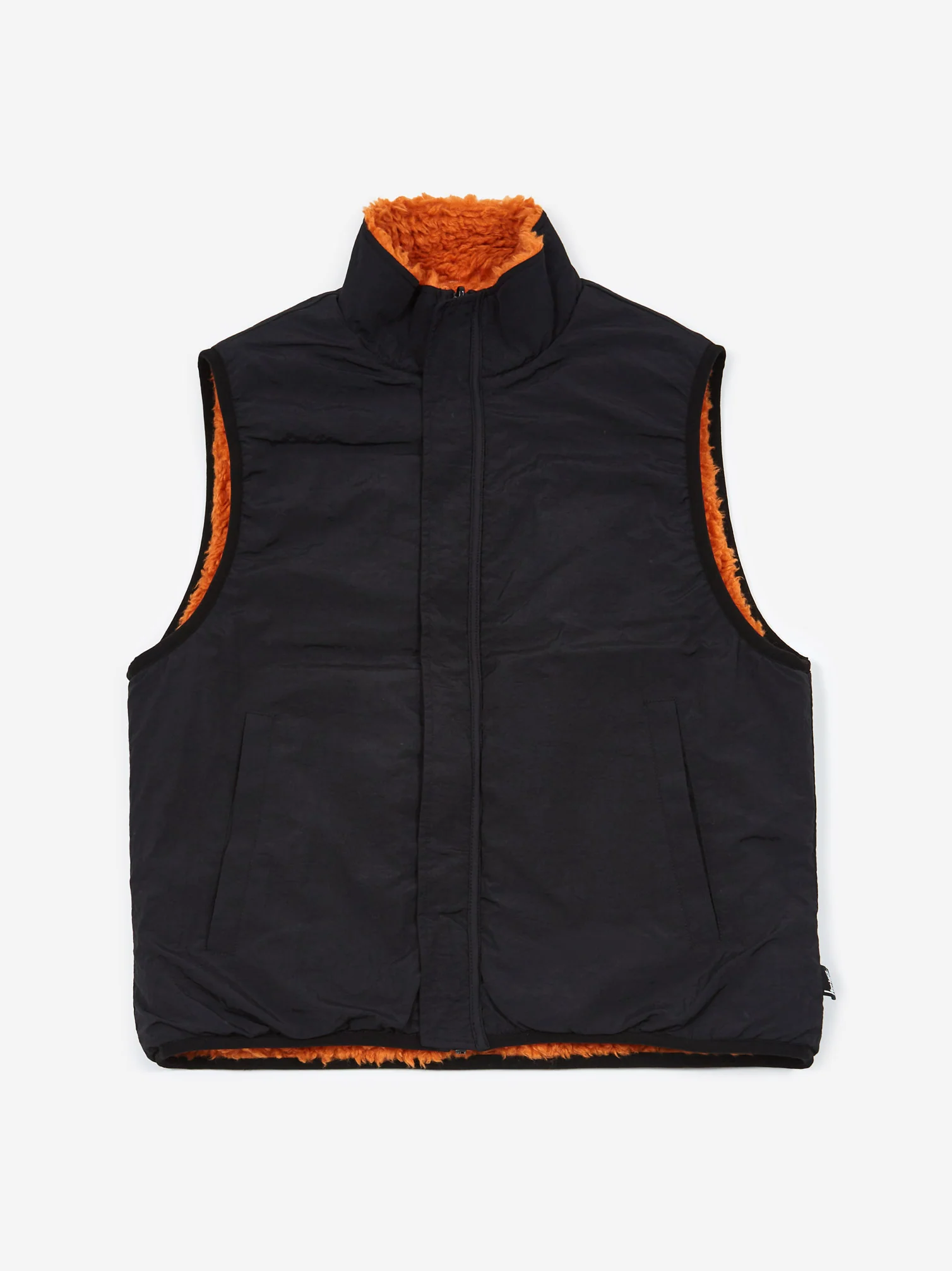 Stussy Sherpa Vest - Orange - Image 12