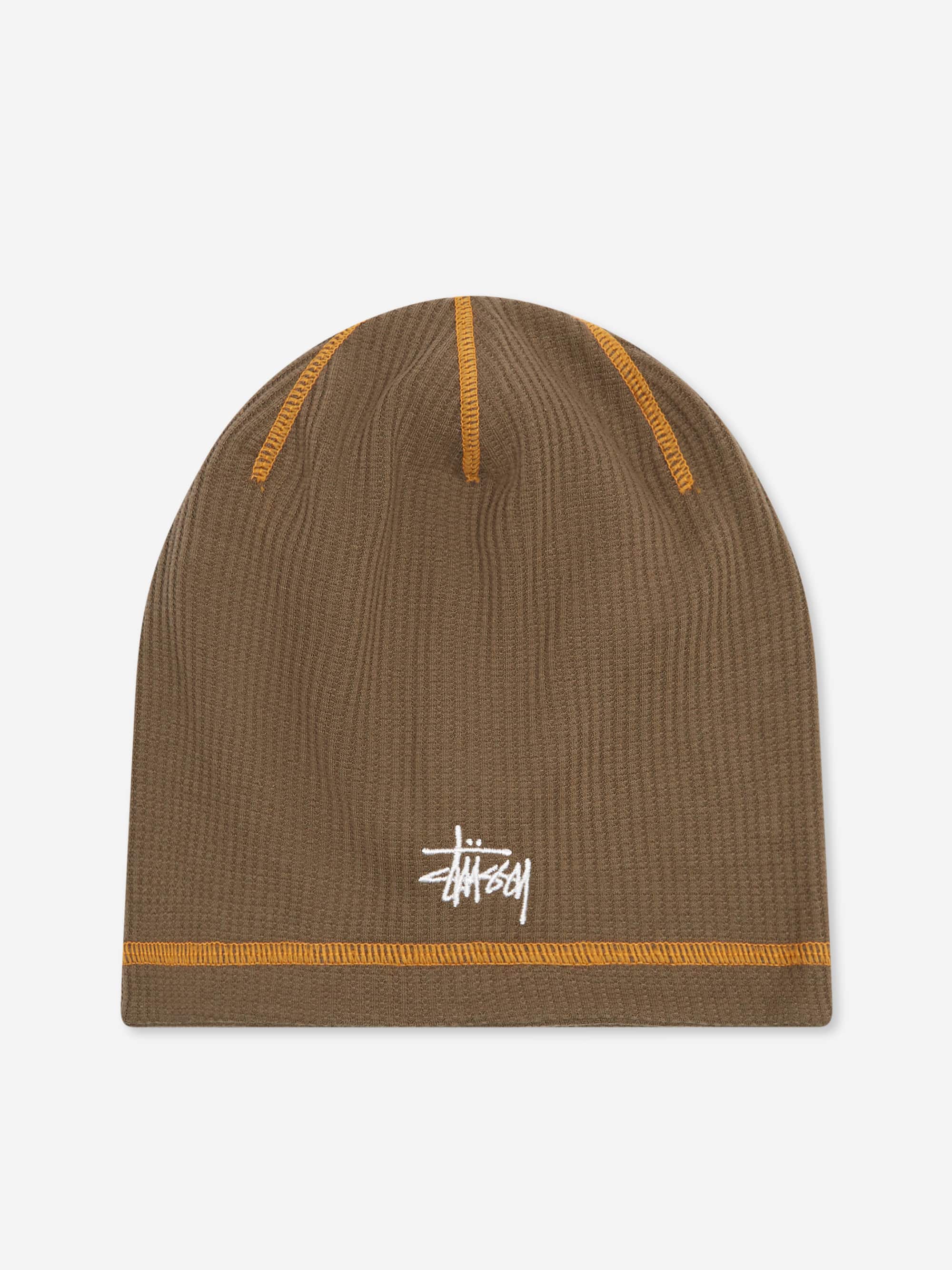 Stussy Skullcap Waffle - Olive Drab
