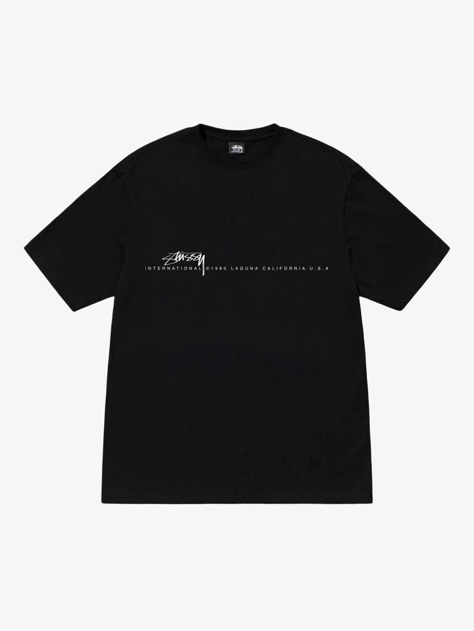 Stussy Smooth 80 Tee - Black