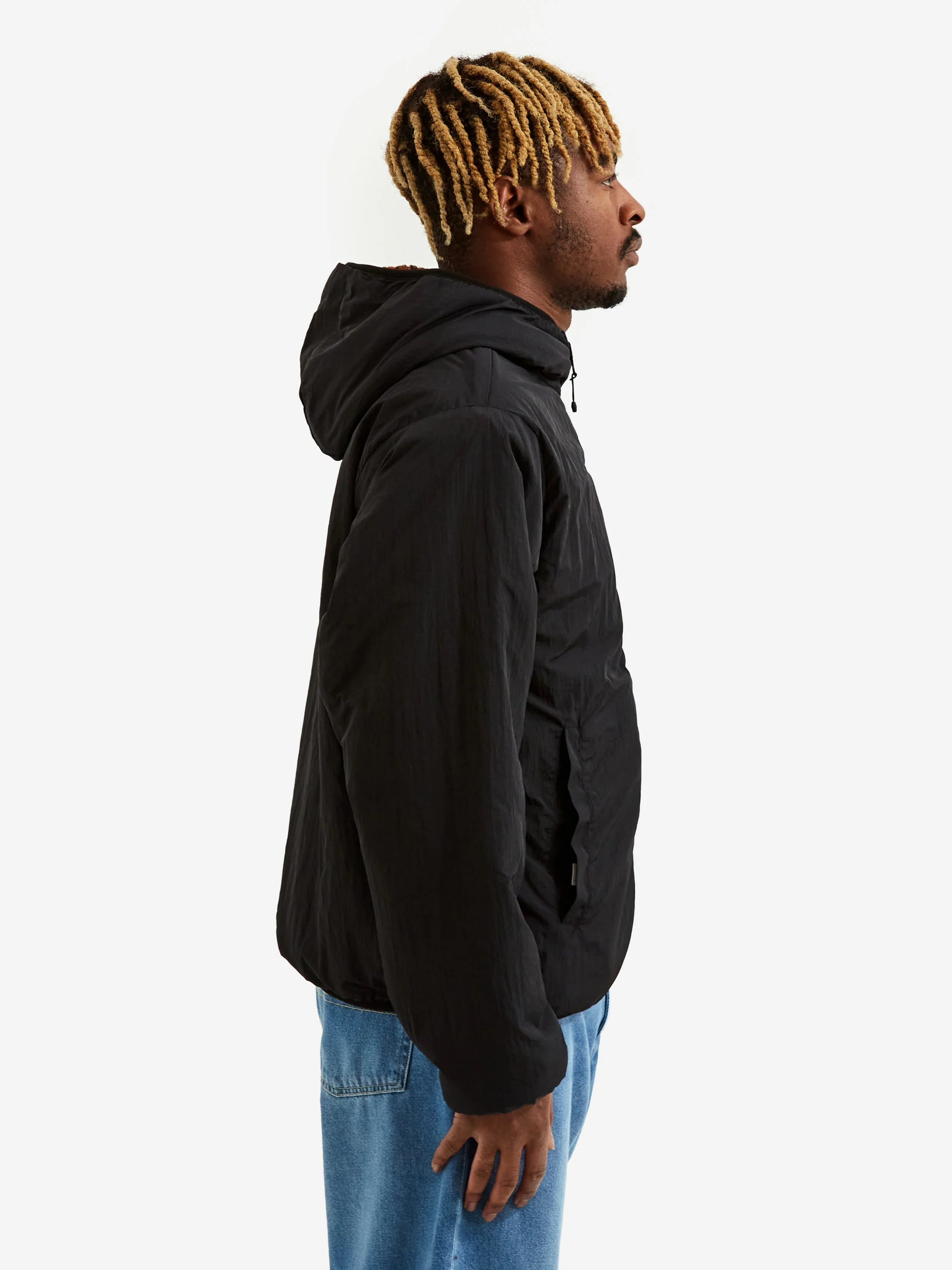 Stussy Snake Jacquard Sherpa Jacket - Brown - Image 16