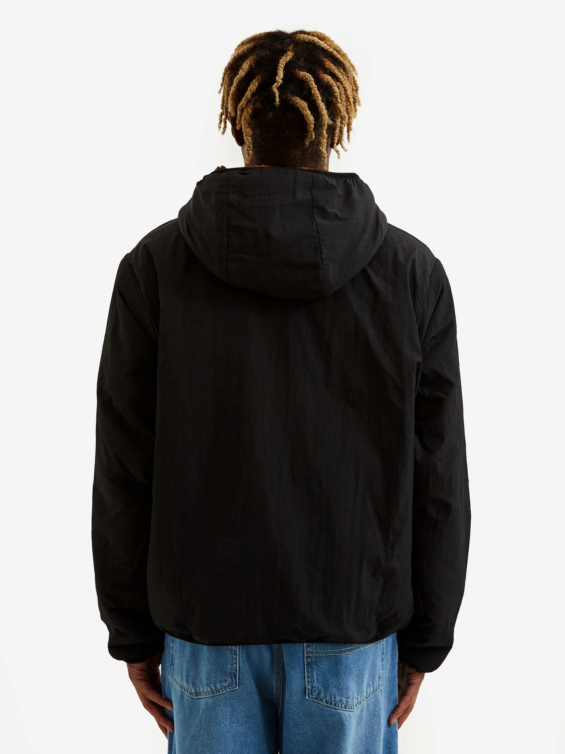 Stussy Snake Jacquard Sherpa Jacket - Brown - Image 18