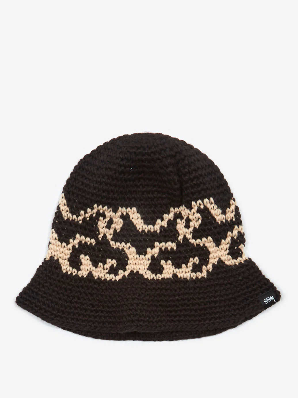 Stussy SS Knit Bucket Hat - Black
