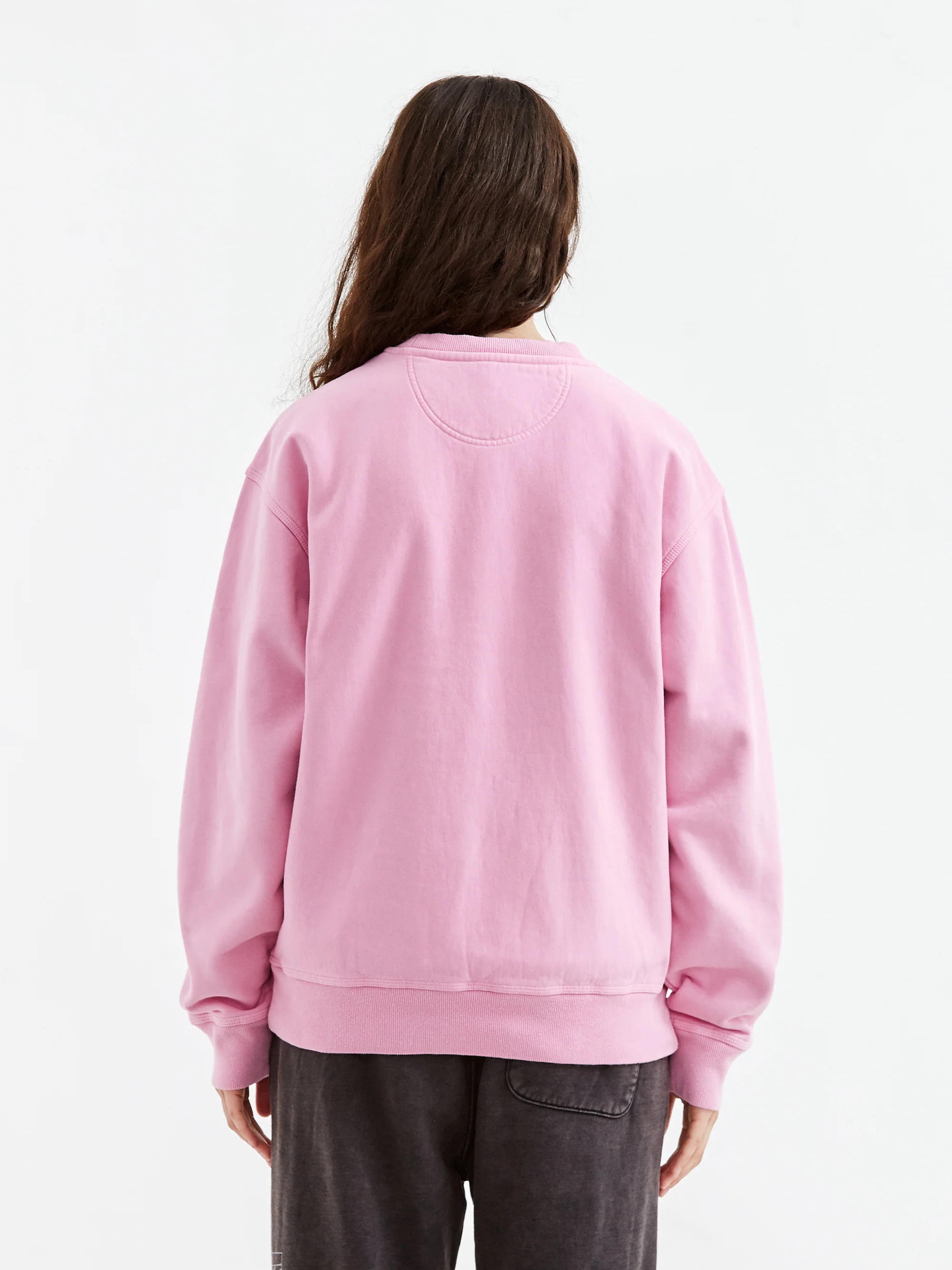 Stussy Stock Logo Crew - Pink - Image 3