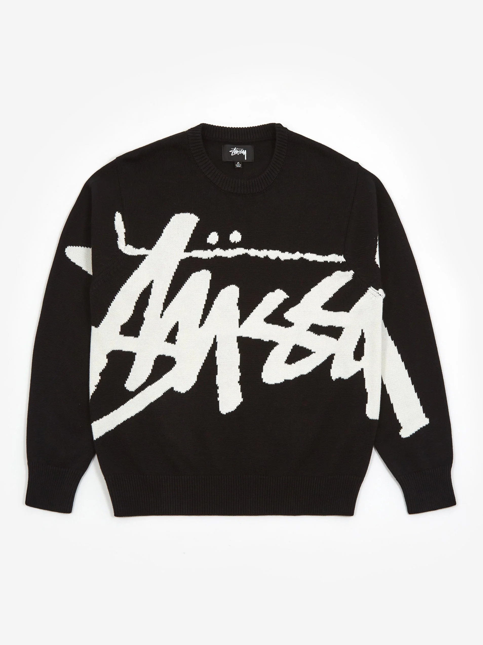 Stussy Stock Sweater - Black