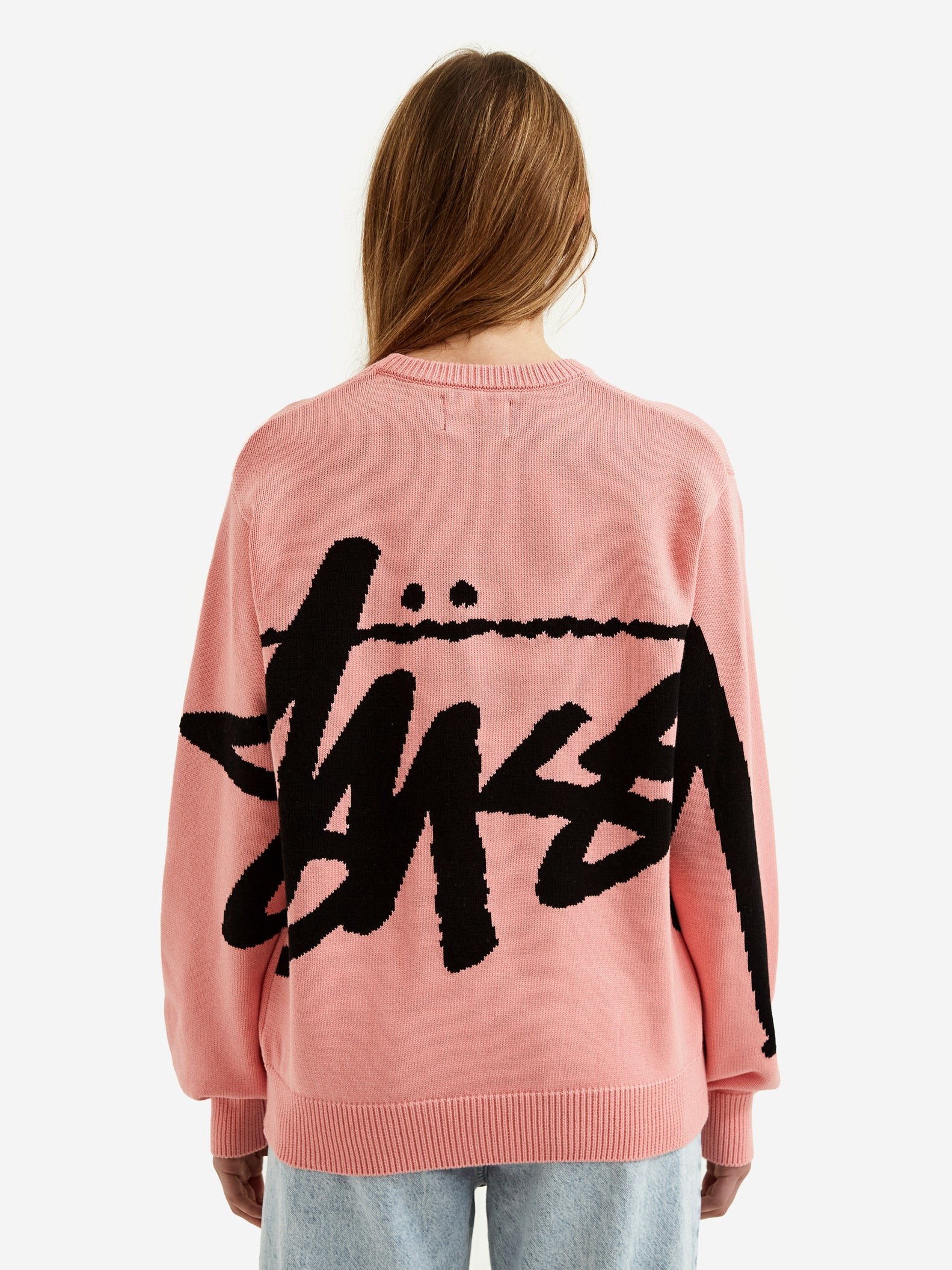 Stussy Stock Sweater - Pink - Image 4