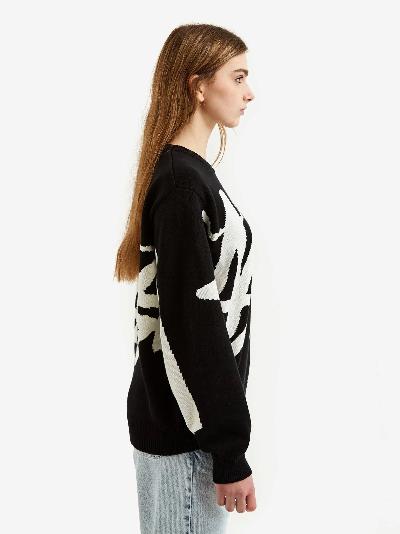 Stussy Stock Sweater W - Black - Image 2
