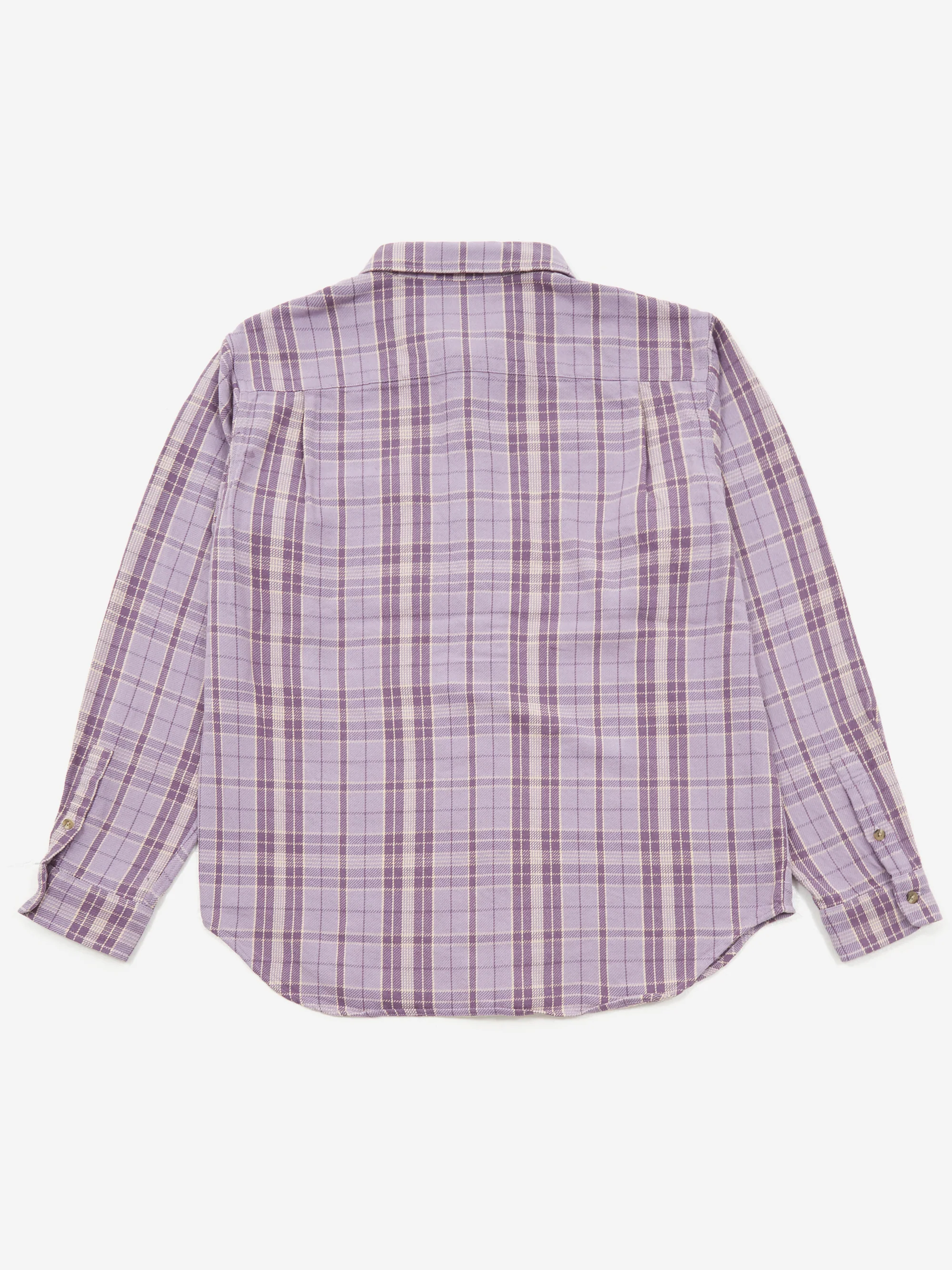 Stussy Stones Plaid Shirt - Lavender - Image 4