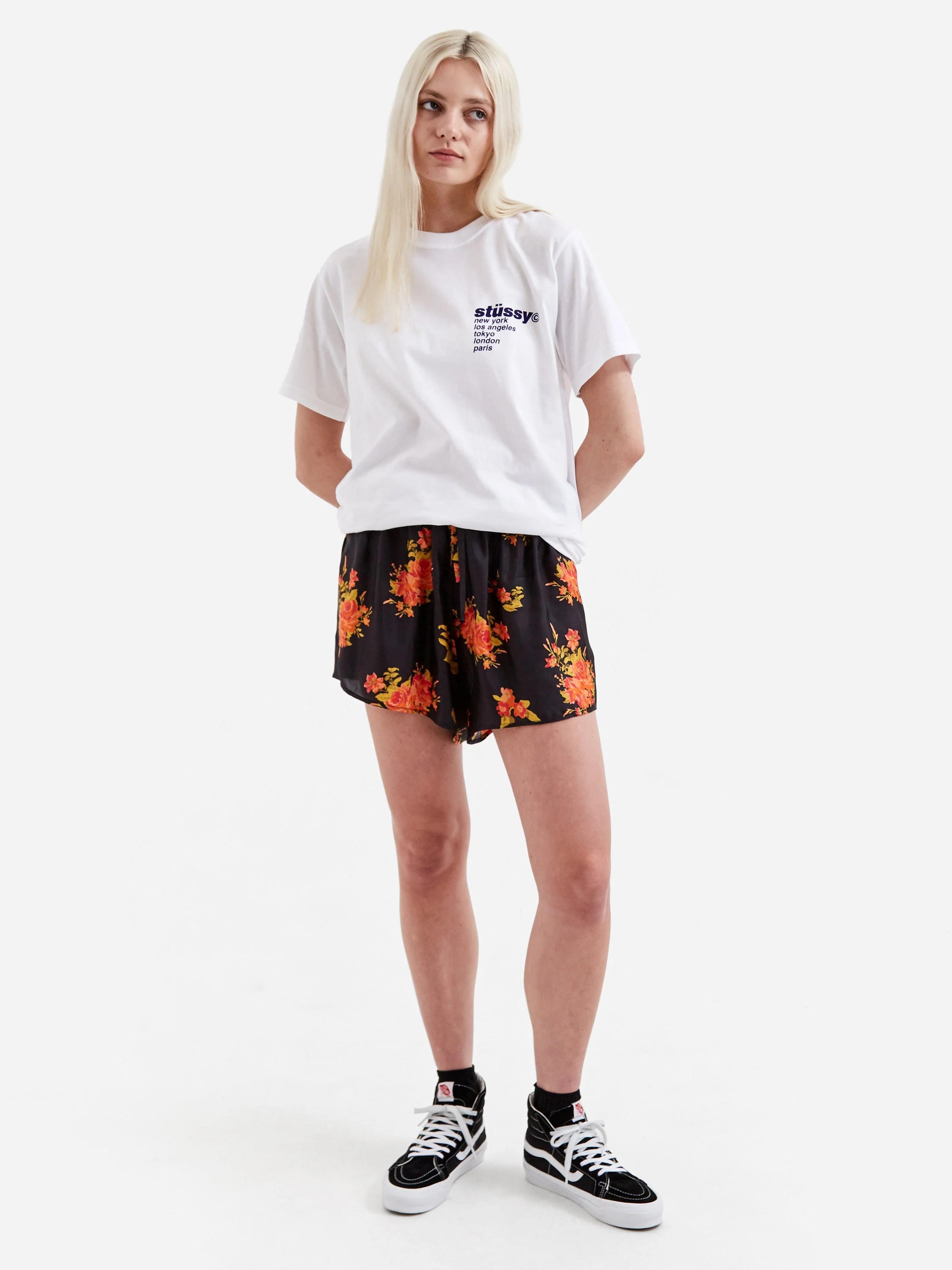 StuShort Sleevey Strawberry Short Sleeve T-Shirt W - White - Image 4