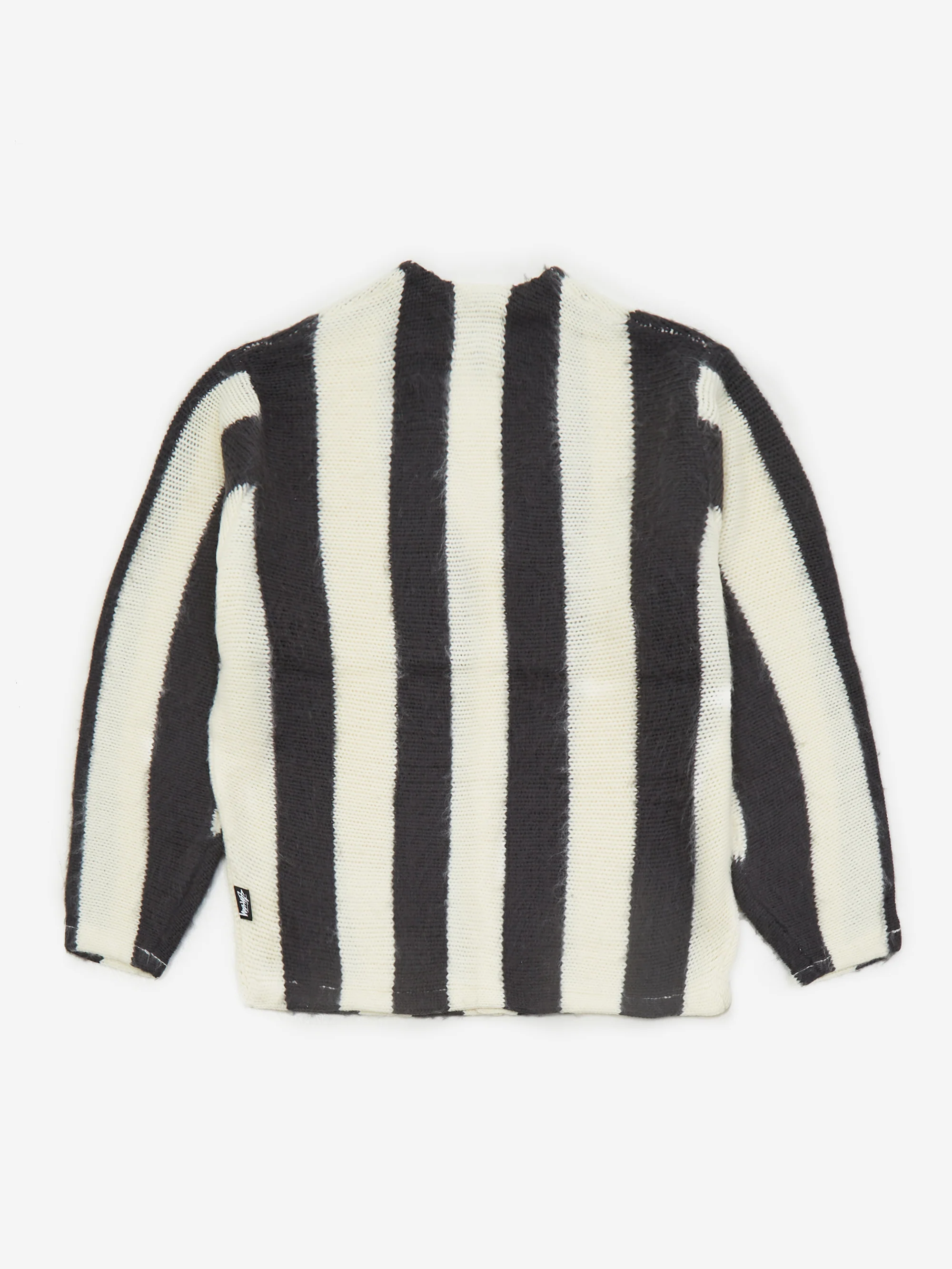 Stussy Stripe Brushed Cardigan - Natural - Image 4