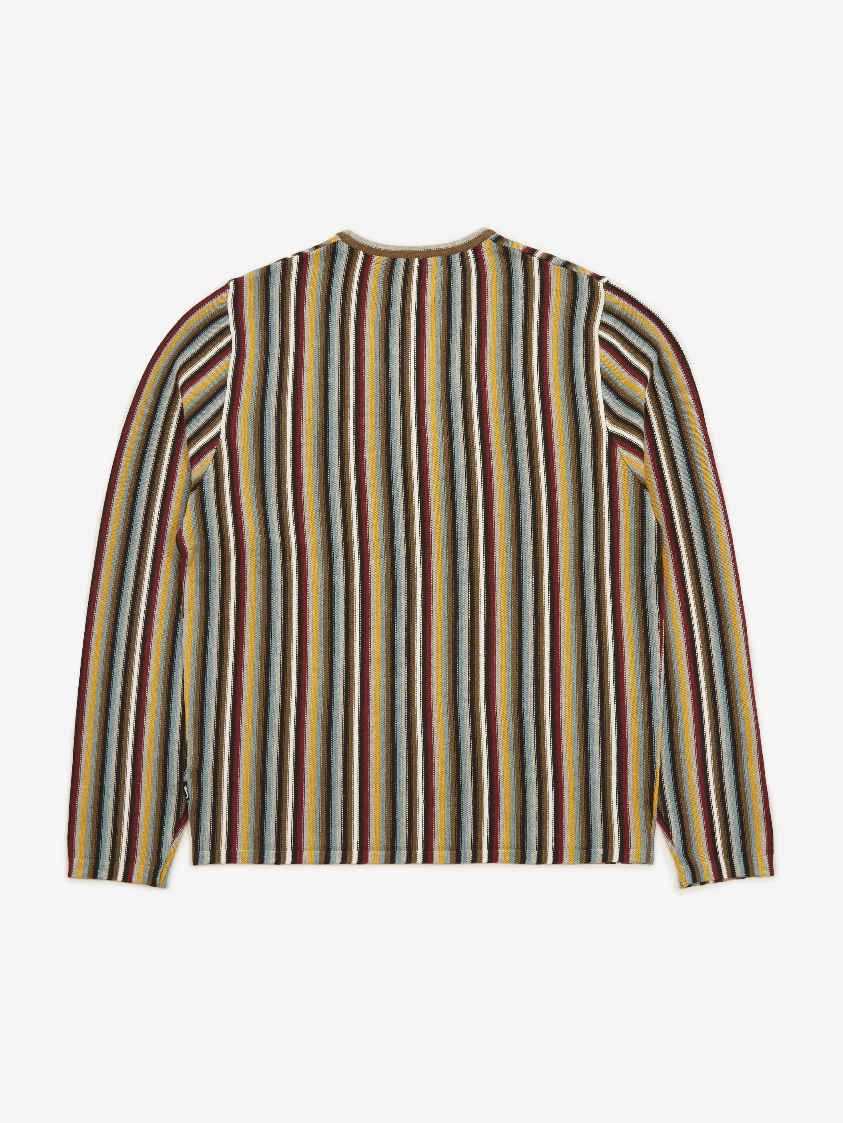 Stussy Stripe Pattern Cardigan - Multi - Image 4