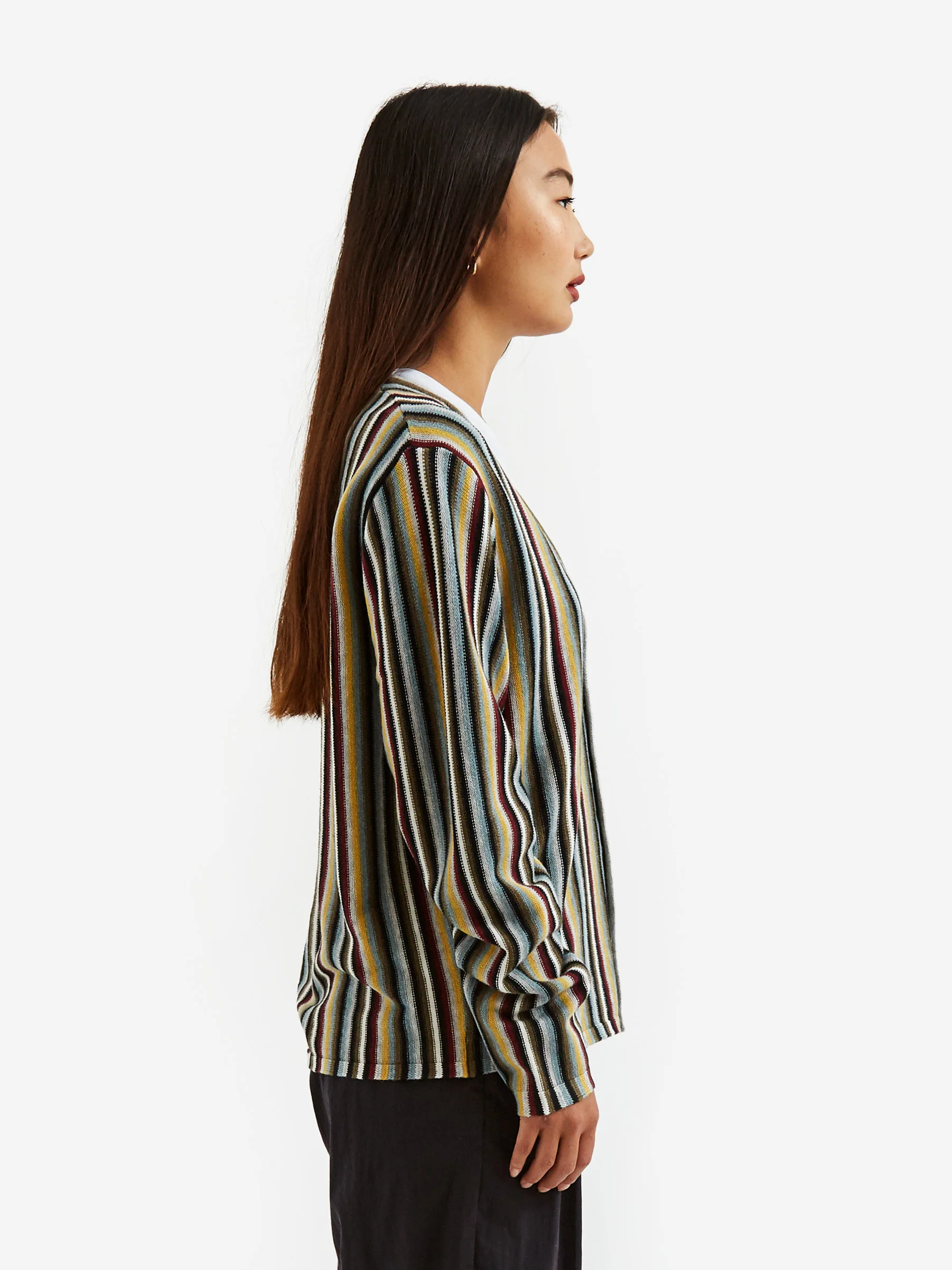 Stussy Stripe Pattern Cardigan W - Multi - Image 2
