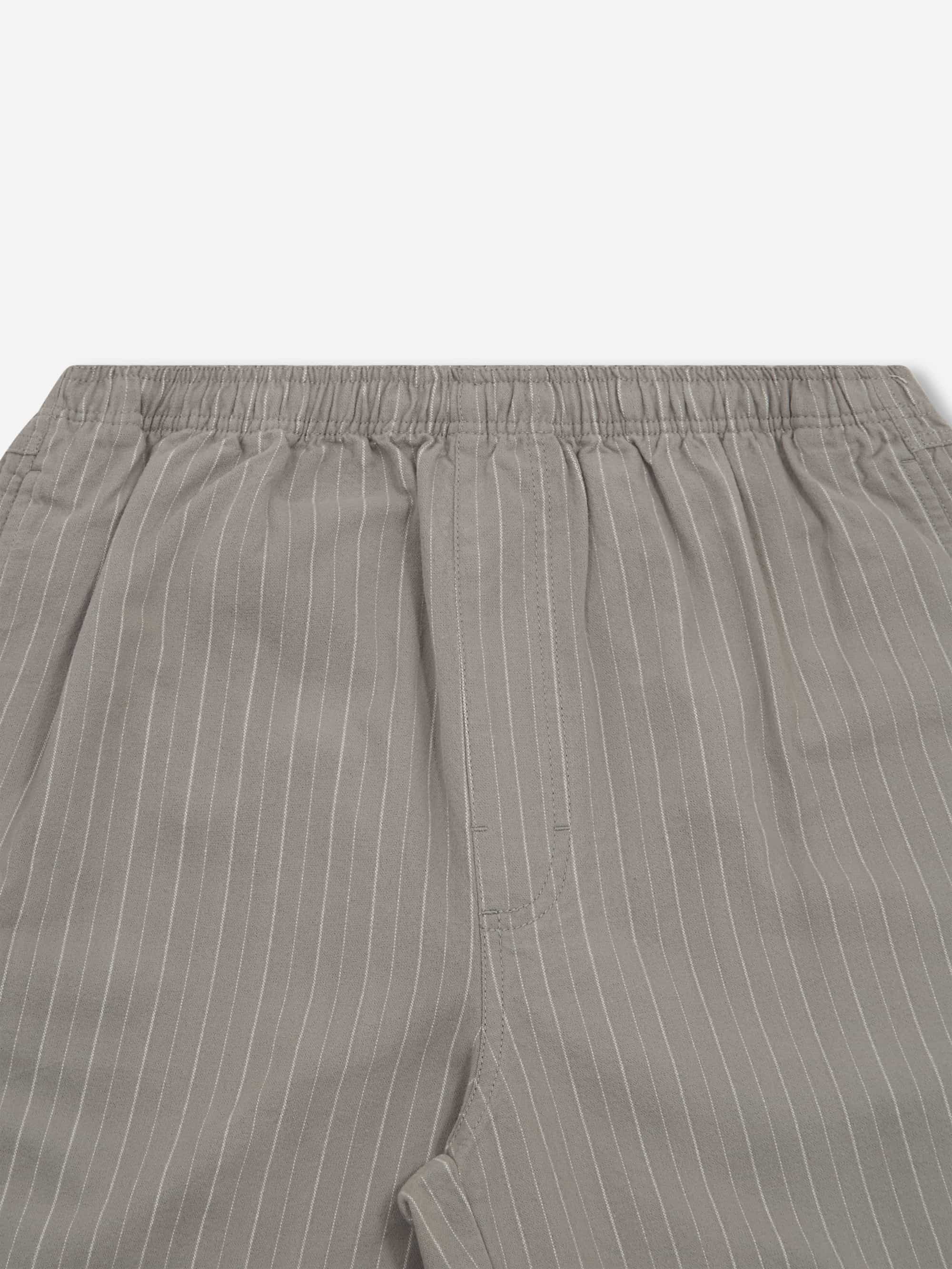 Stussy Striped Beach Short - Grey - Image 2